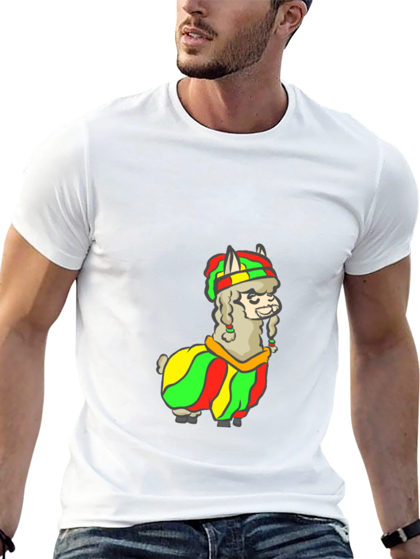 Rasta Alpaca T-Shirt