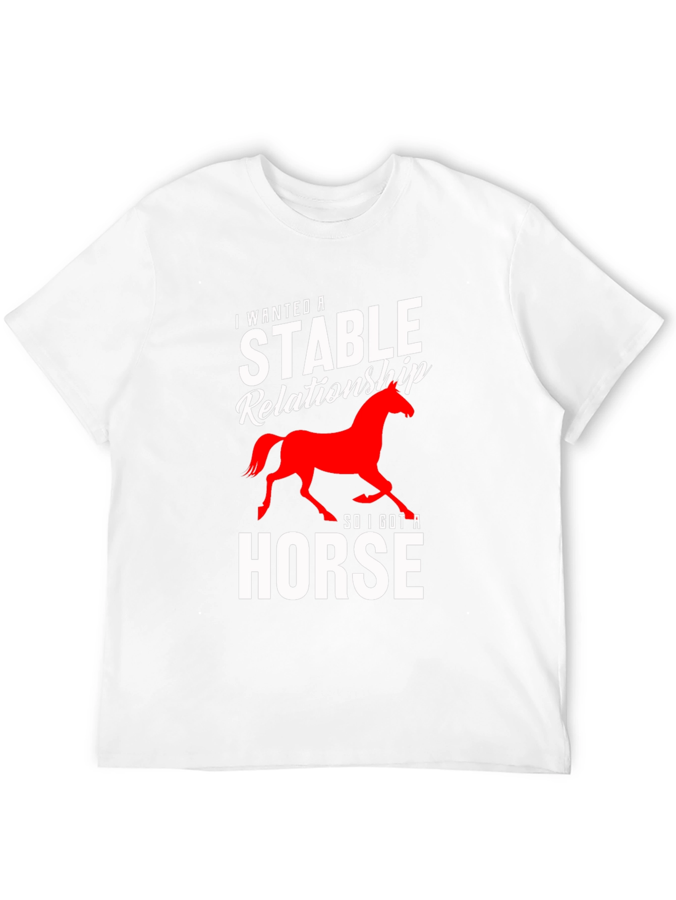 Stable Relationship Horse Graphic Tee