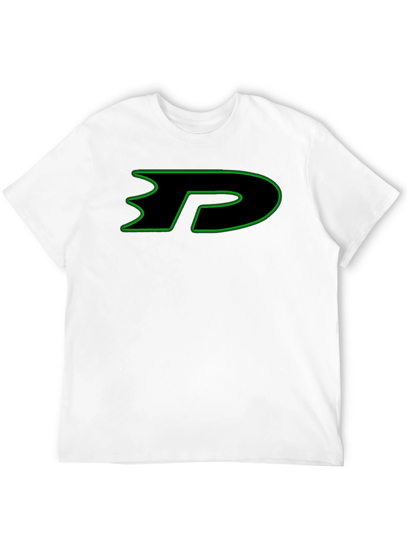 Danny Phantom Logo Black T-Shirt