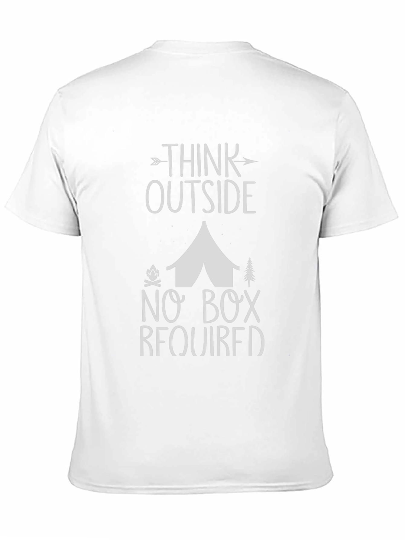 Think Outside T-Shirt - Camping Adventure Tee