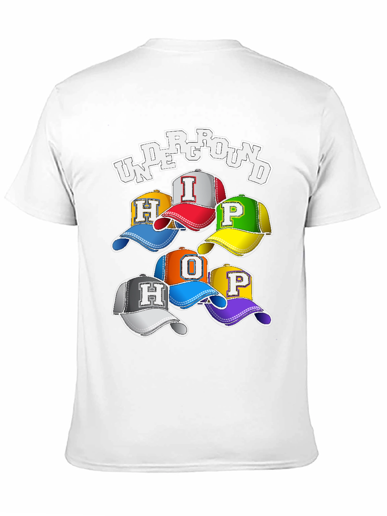 Underground Hip Hop Graphic T-Shirt