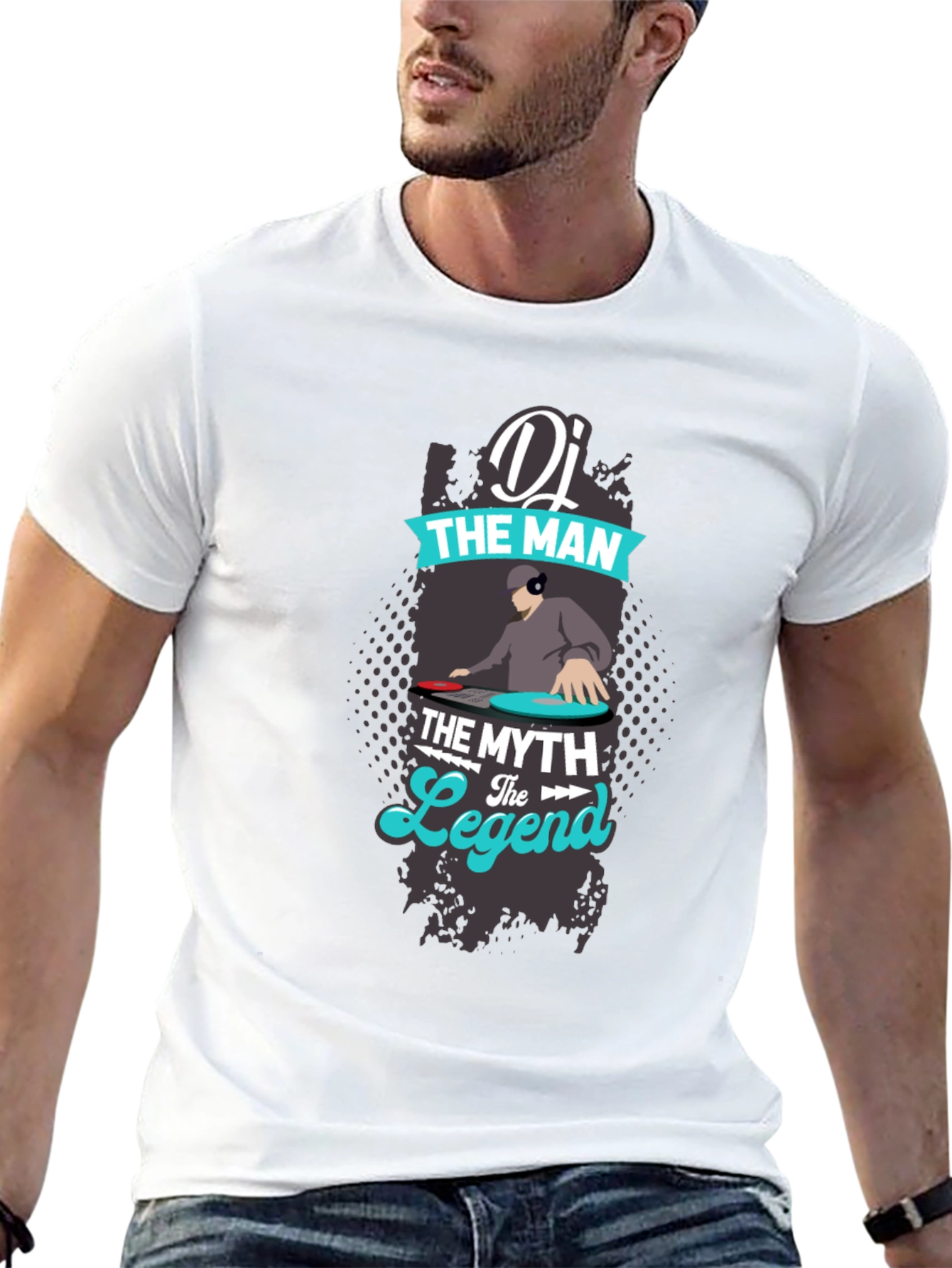 DJ The Man The Myth The Legend T-Shirt
