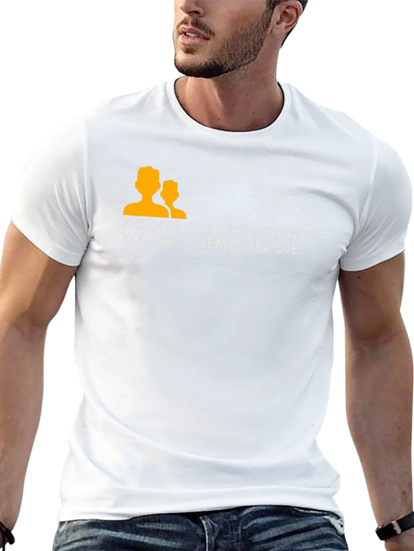 Funny Friends Like Potatoes Graphic Tee