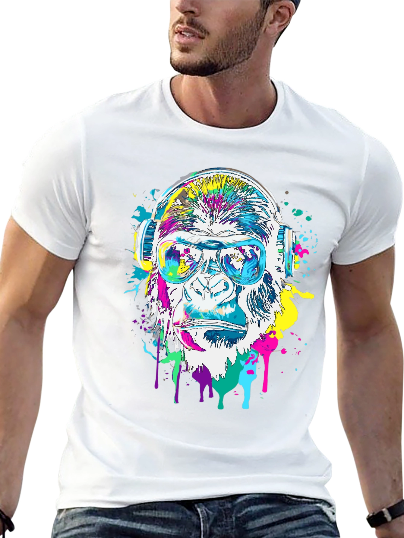 Cool Gorilla Graphic Tee