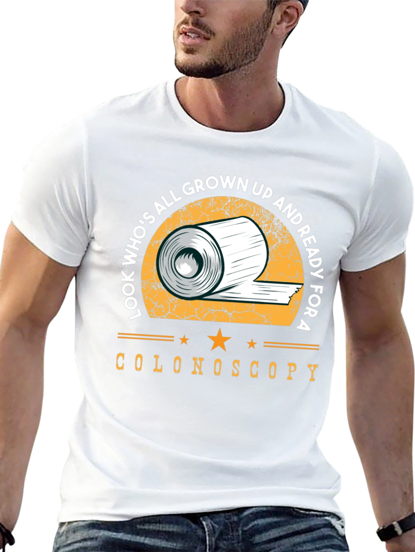 Colonoscopy Ready T-Shirt Funny Adulting Gag Gift