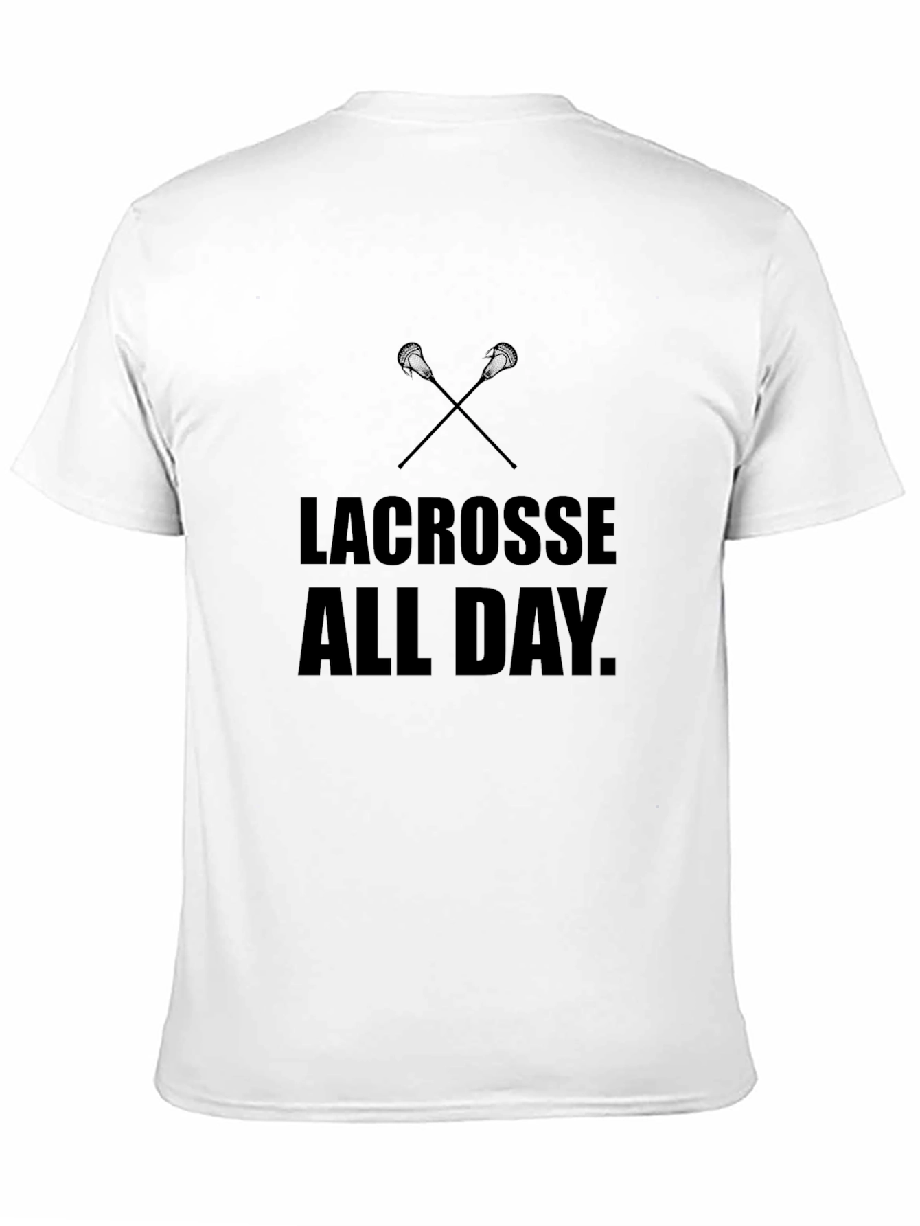 Lacrosse All Day Black T-Shirt