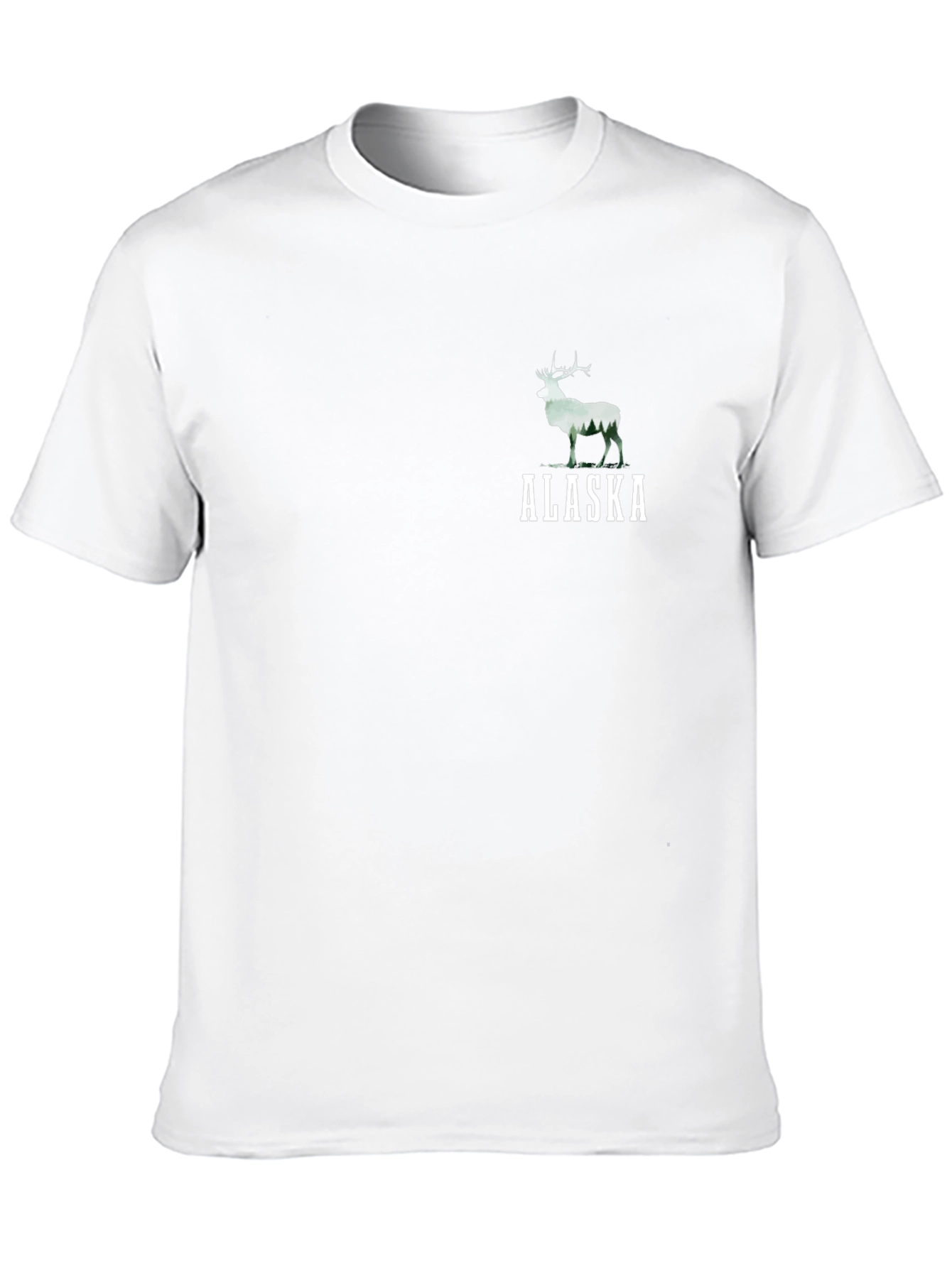 Alaska Deer Graphic Tee - Nature Inspired Style