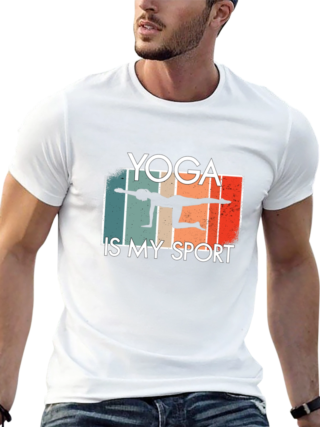 Yoga is My Sport T-Shirt Black