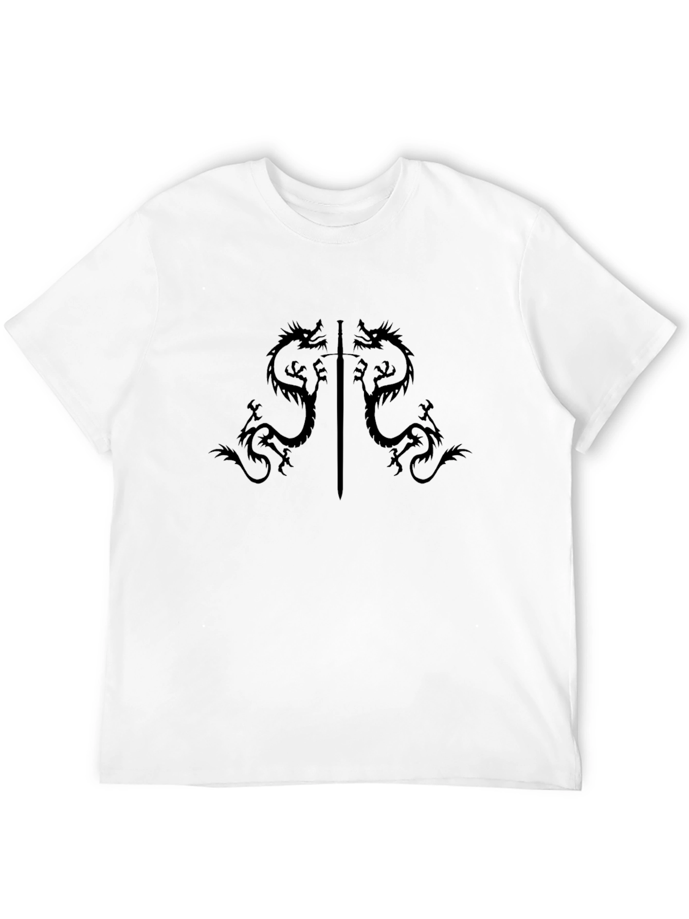 Dragon & Sword Black T-Shirt