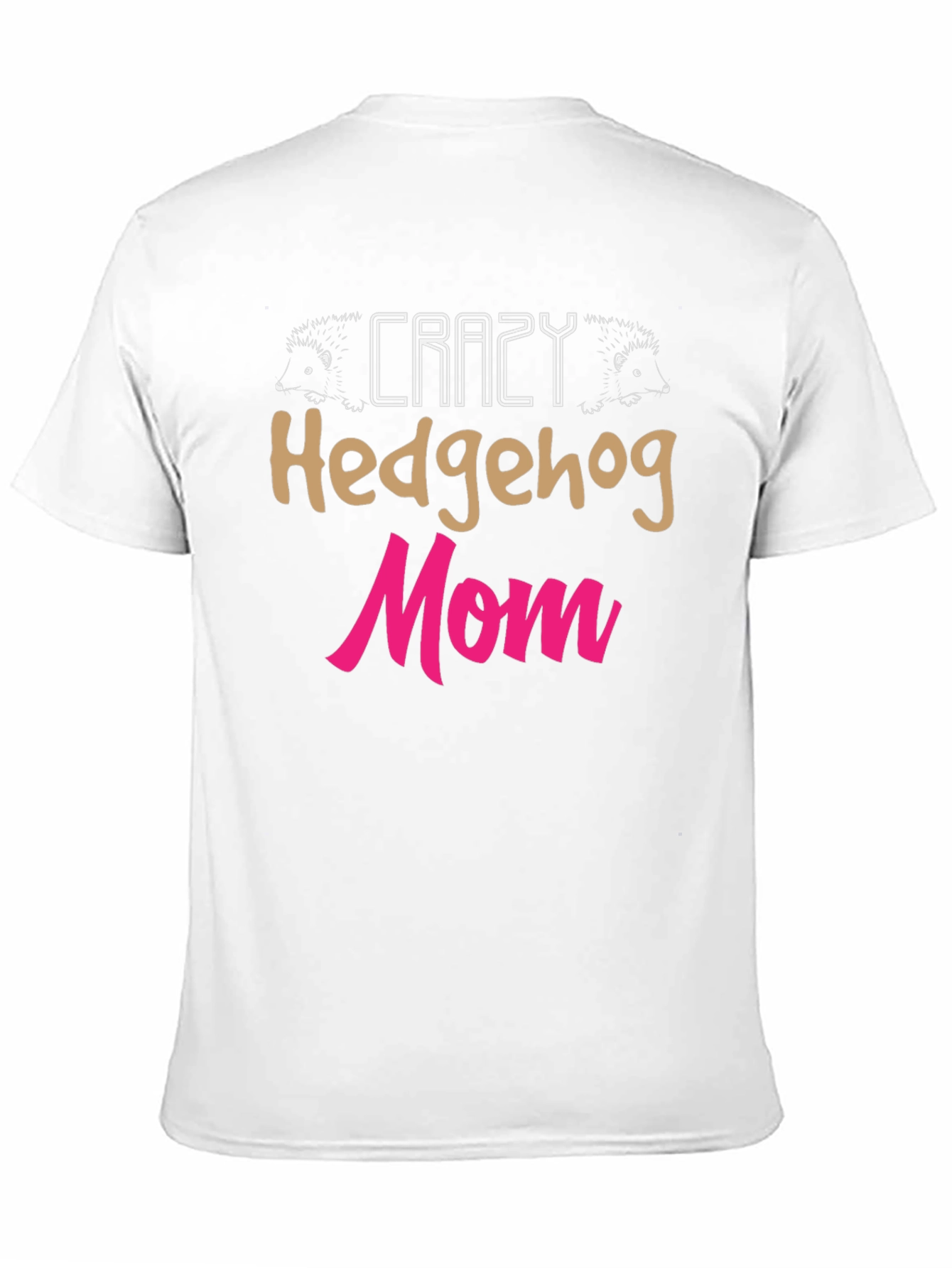 Crazy Hedgehog Mom Graphic Tee