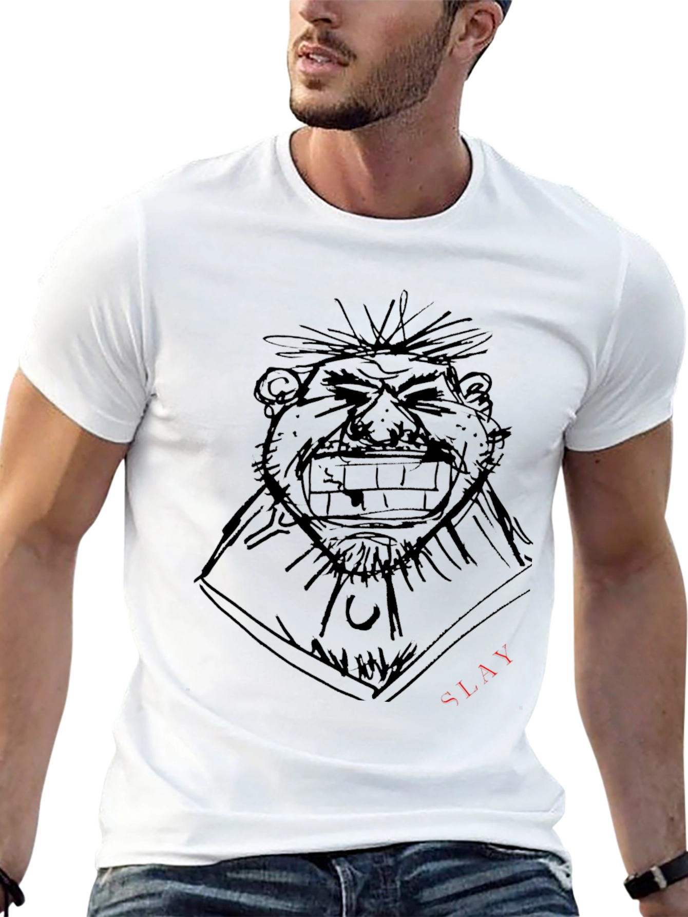 Edgy Graphic T-Shirt - Slay Style