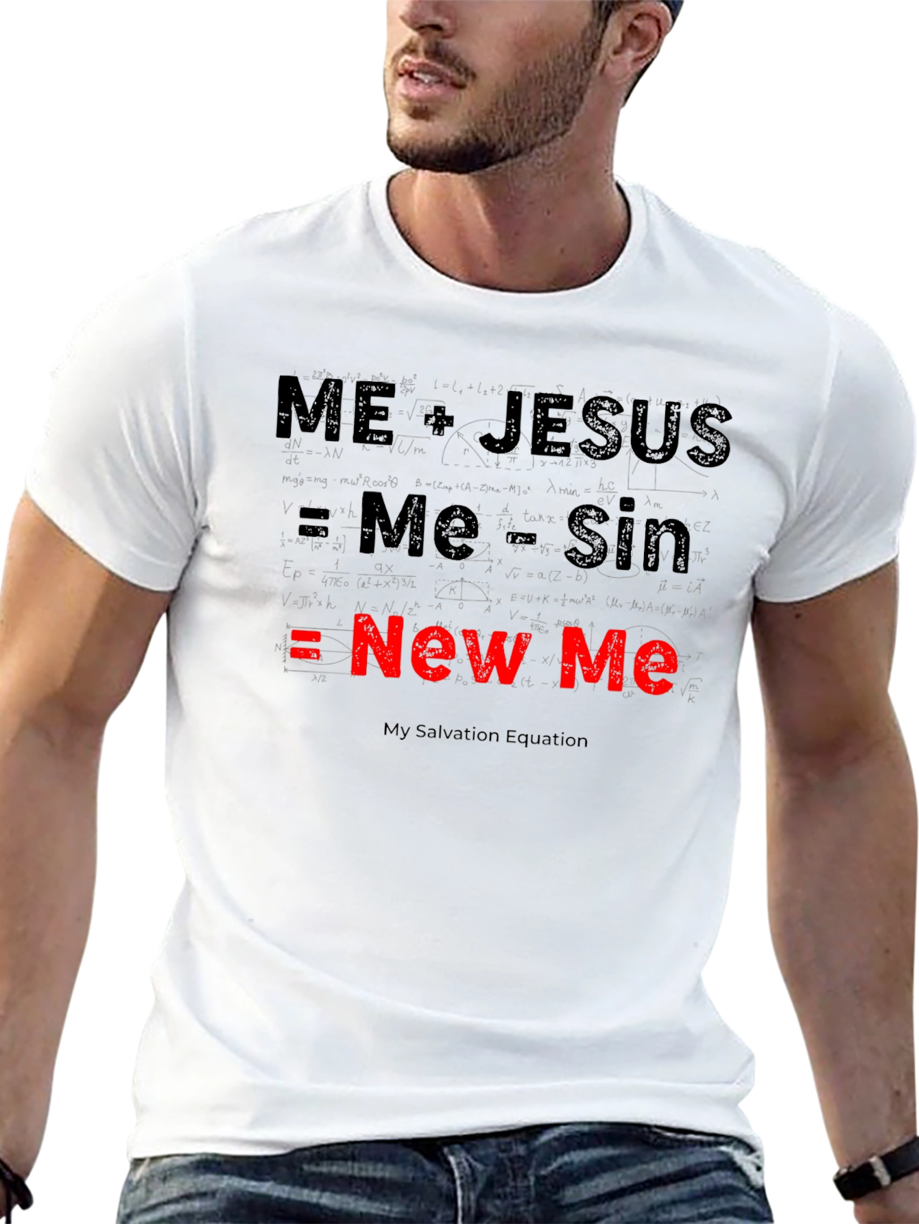 New Me Equation Graphic T-Shirt