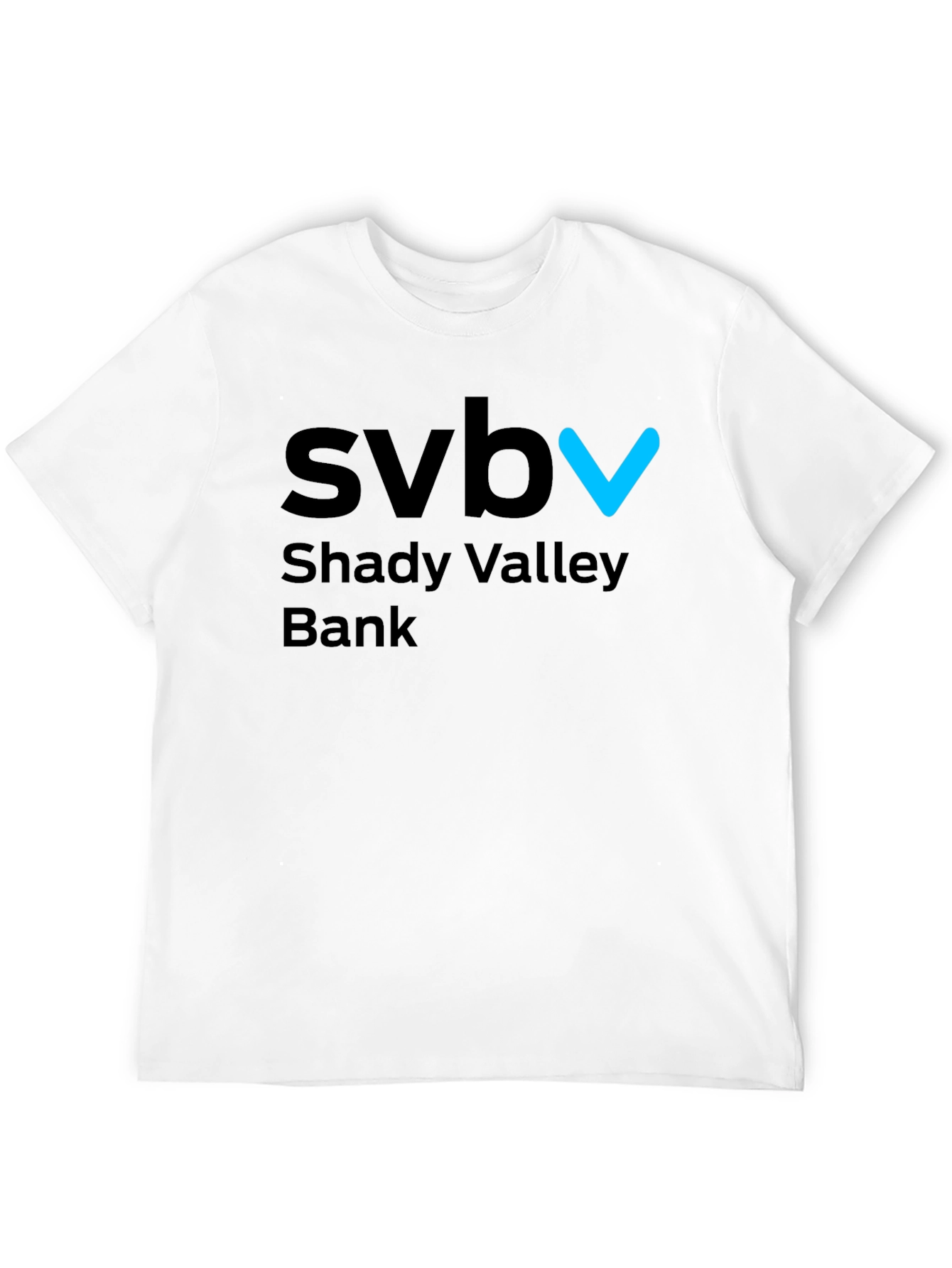SVB Shady Valley Bank Black T-Shirt