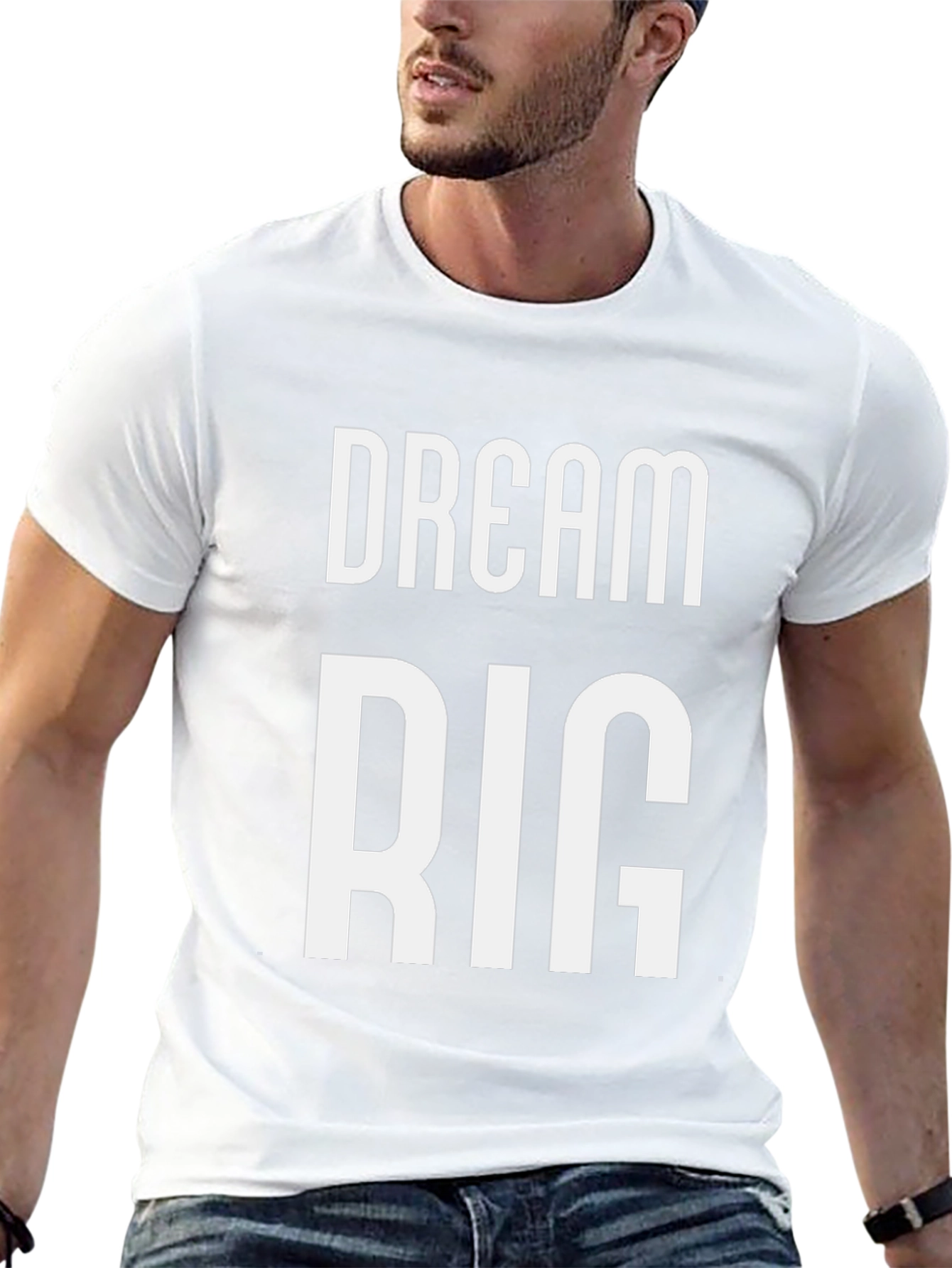 Dream Big Graphic Tee - Stylish Comfort Fit