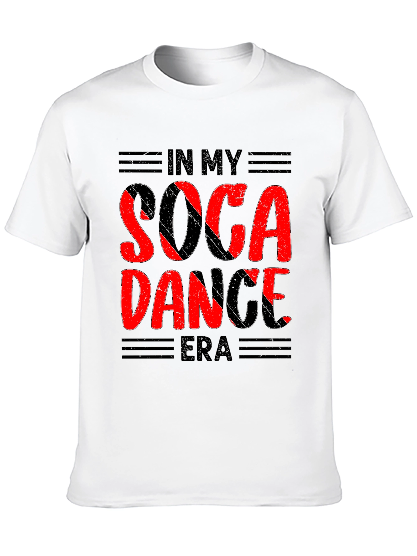 In My Soca Dance Era Black T-Shirt