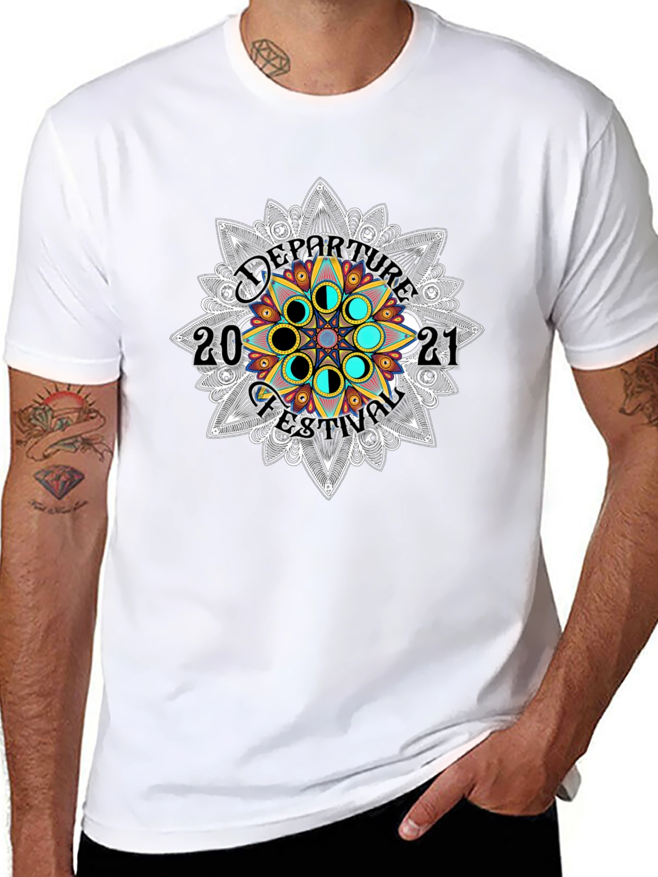 Departure Festival 2021 Black T-Shirt