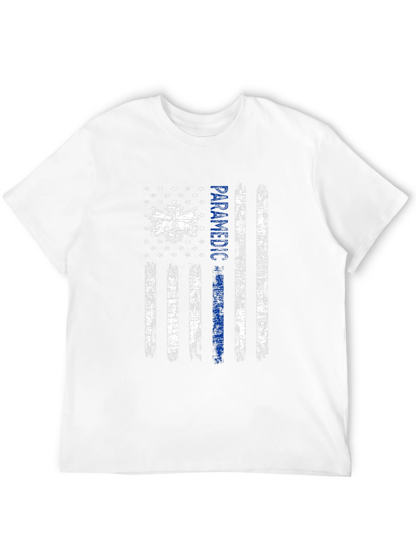 Paramedic American Flag Graphic T-Shirt