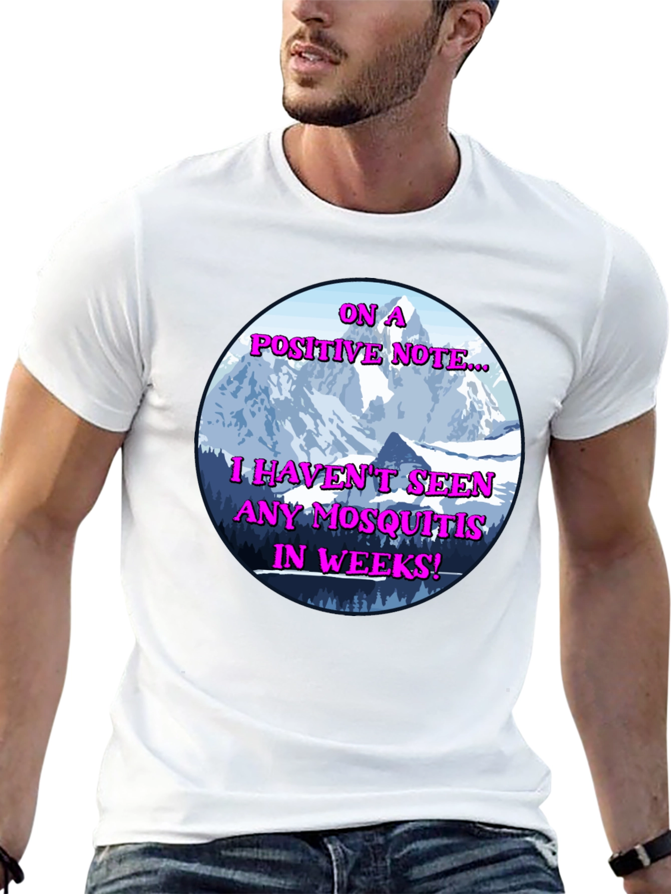 On A Positive Note Graphic T-Shirt