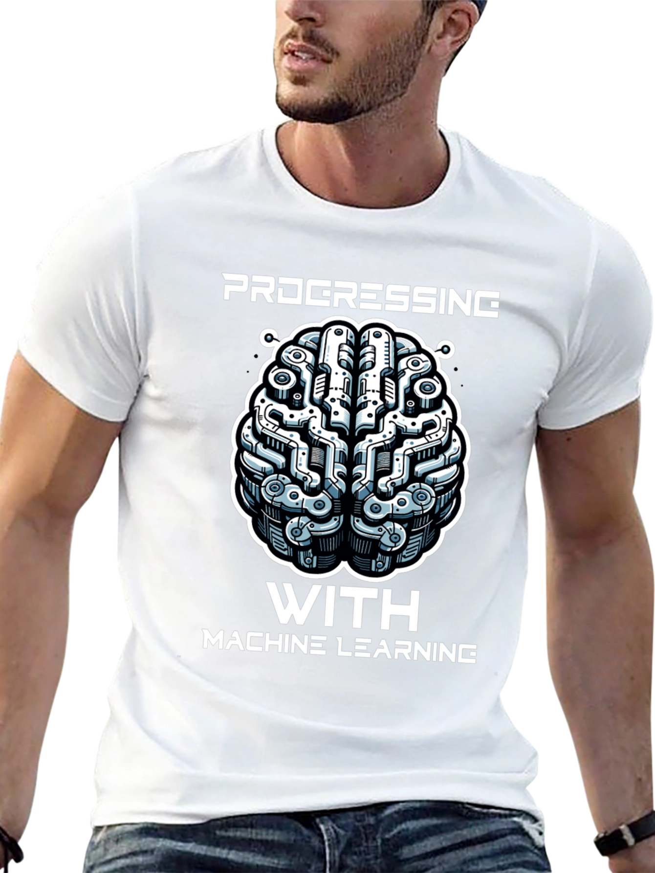 Progressing with Machine Learning T-Shirt