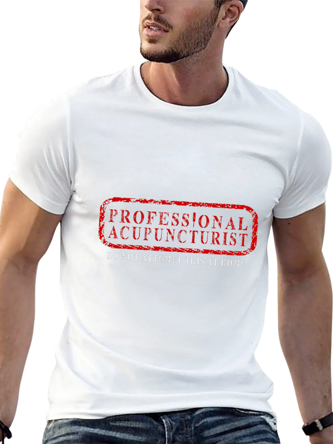 Professional Acupuncturist Graphic T-Shirt