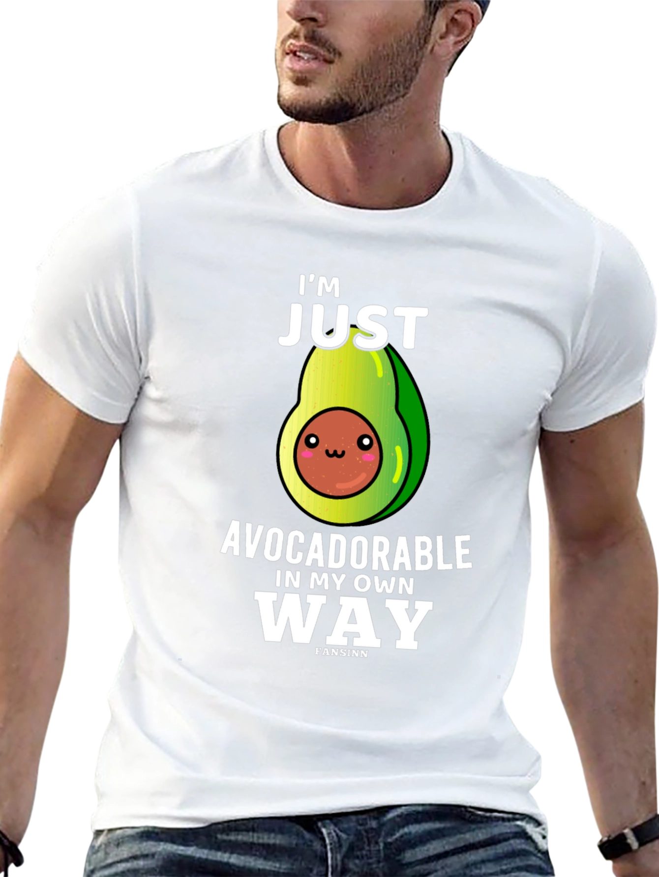 Avocado Pun T-Shirt - Im Just Avocadorable