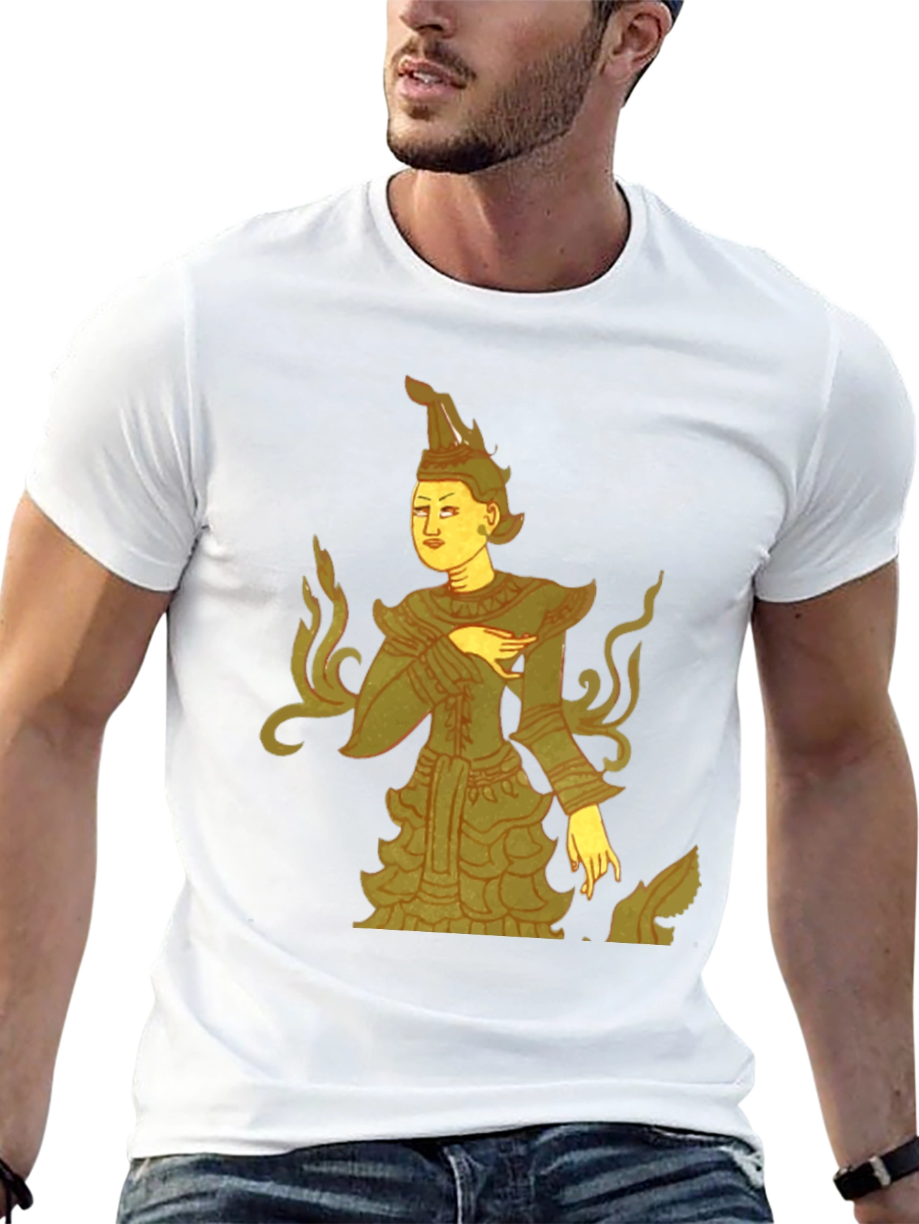 Unique Graphic Tee - Ancient Art Inspired Shirt