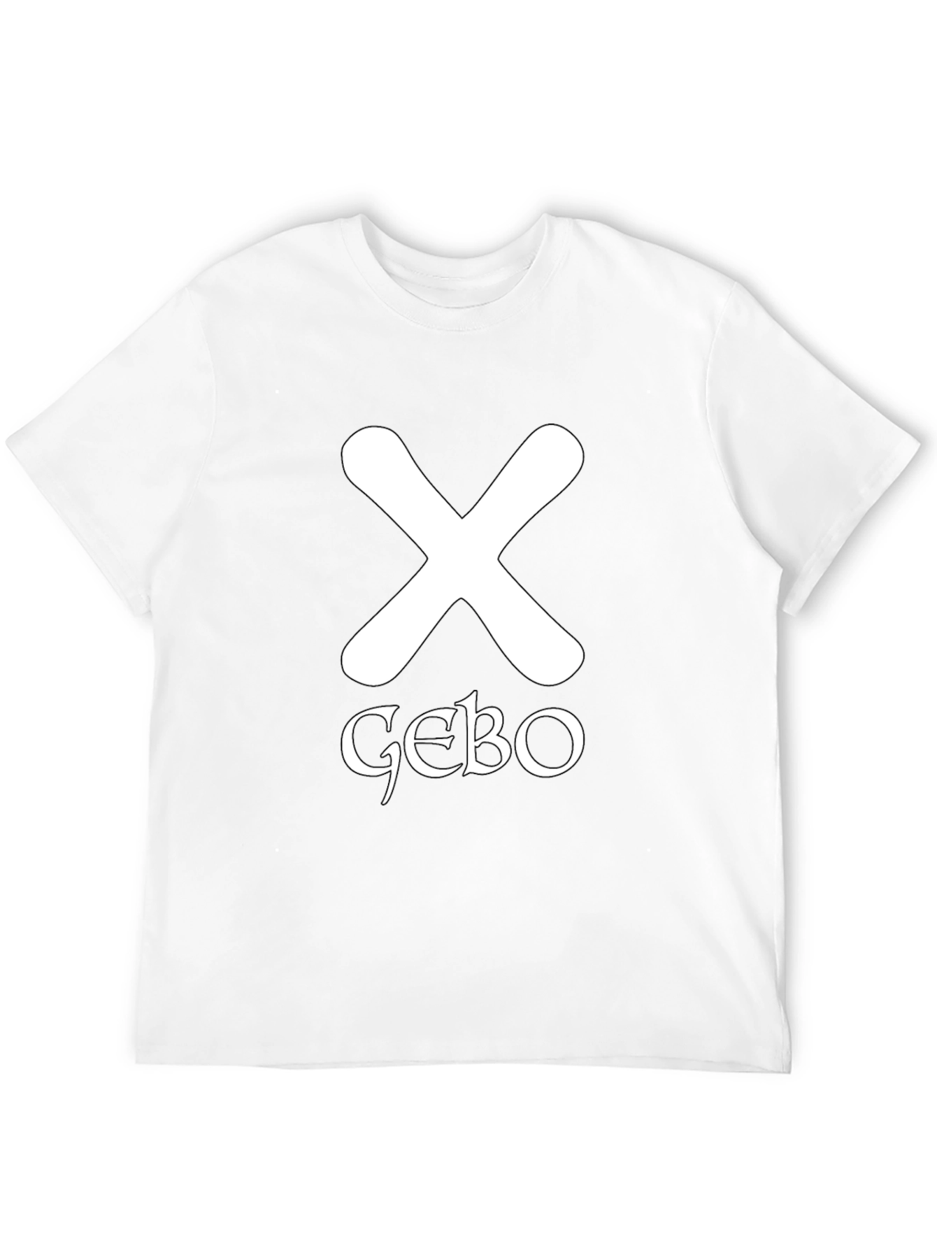 Gebo Rune T-Shirt - Black Cotton Graphic Tee