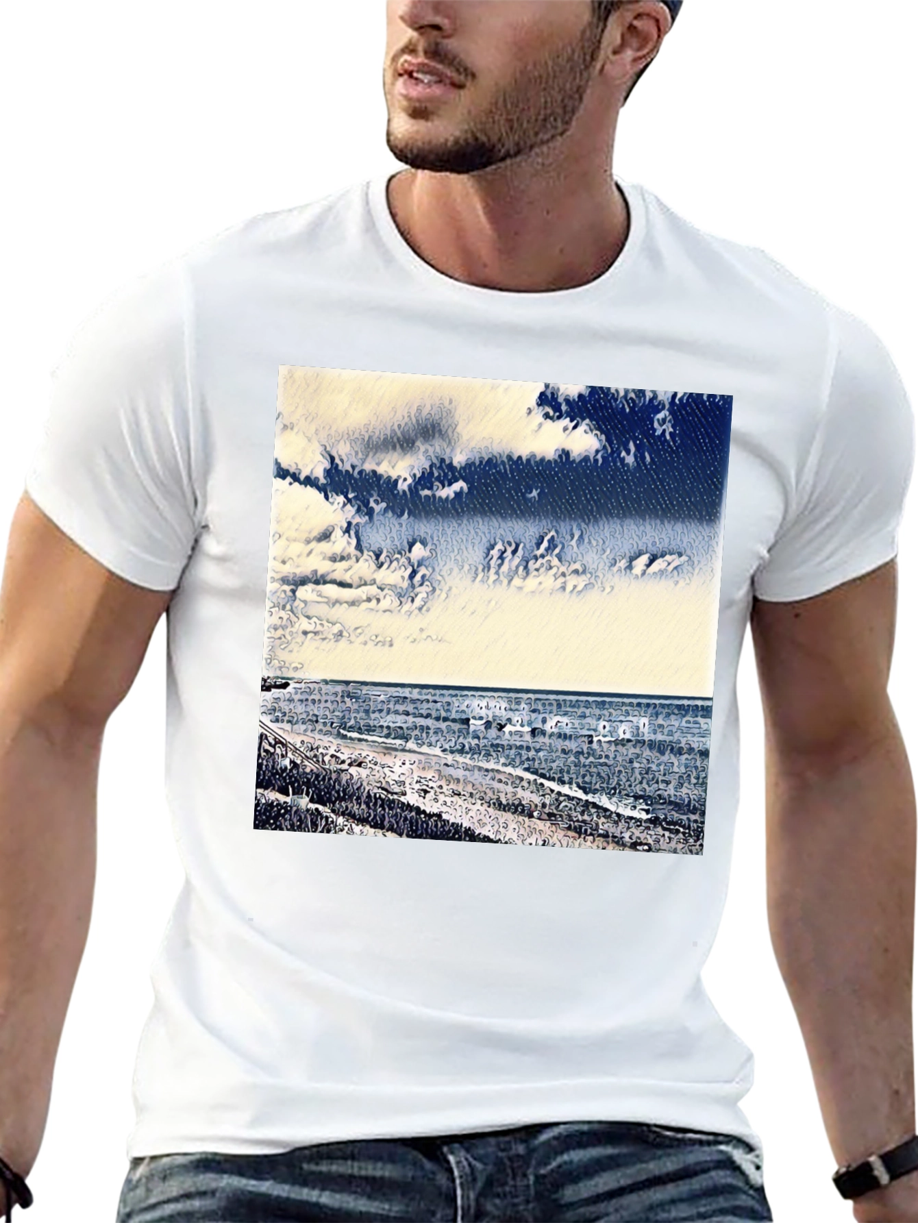 Sky Landscape Graphic Tee