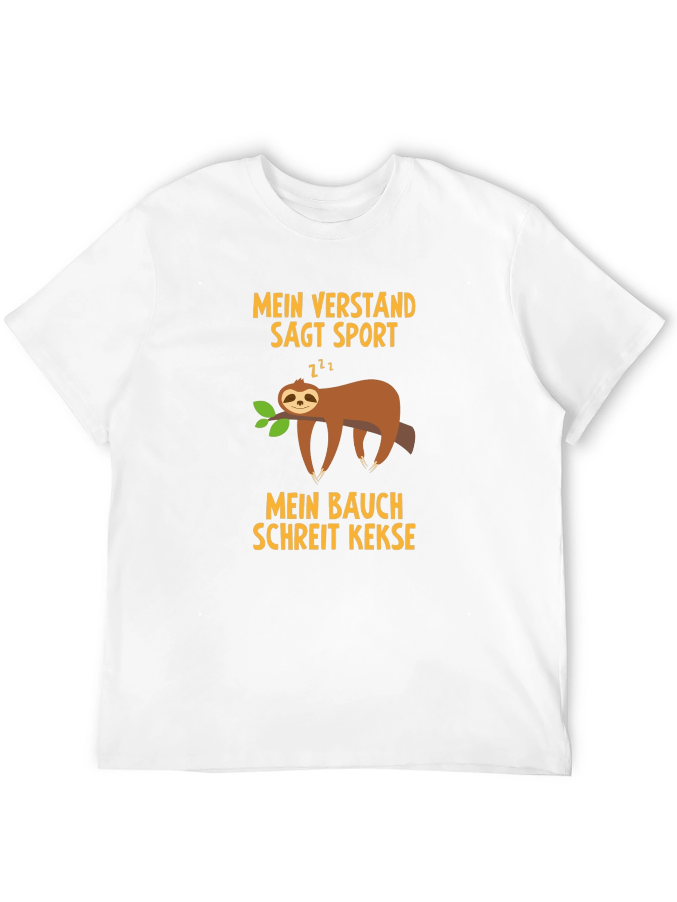 Funny Sloth T-Shirt - Mein Verstand Sagt Sport