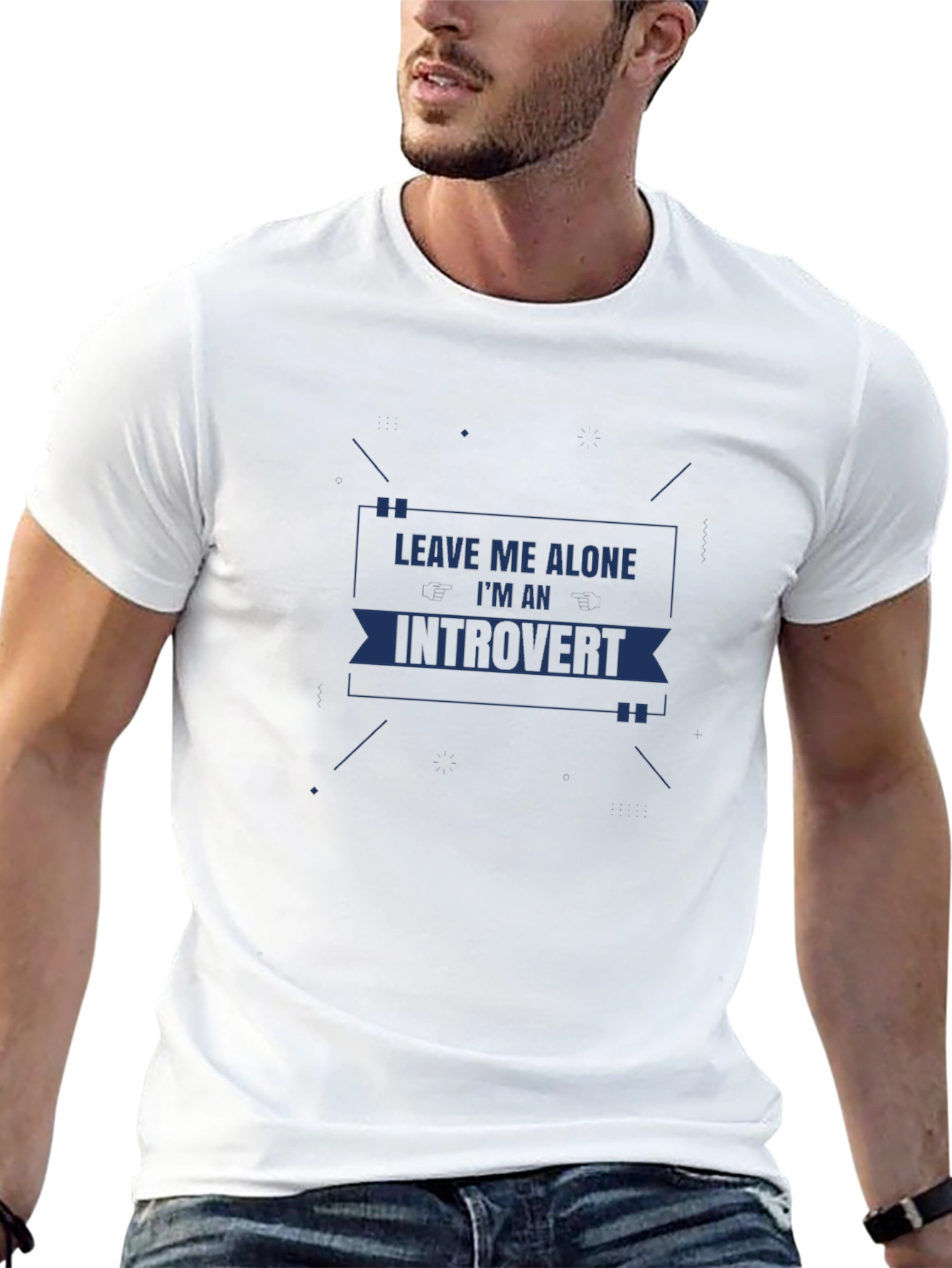 Introvert Graphic Tee - Leave Me Alone T-Shirt