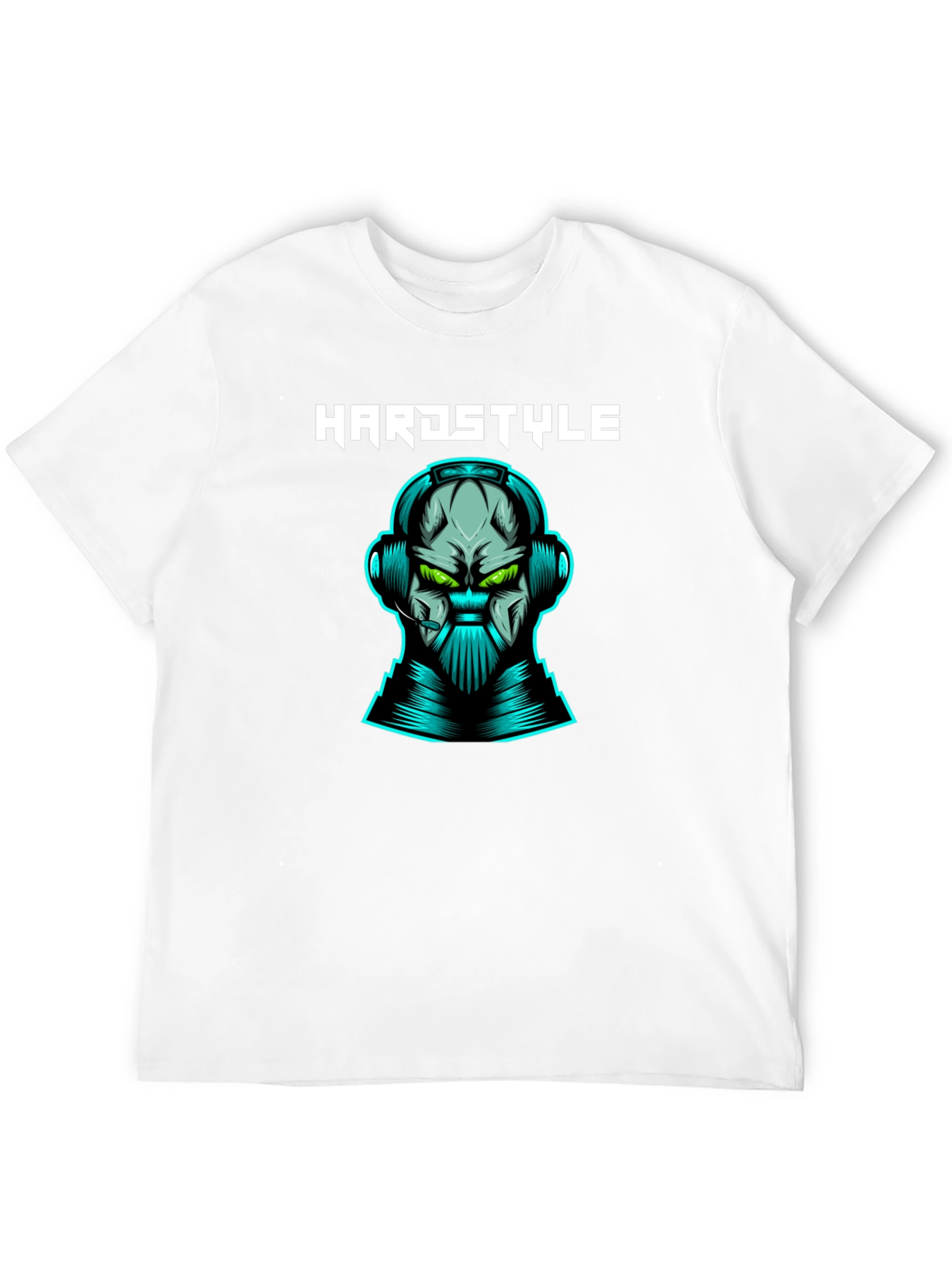 Hardstyle Graphic T-Shirt - Futuristic DJ Design