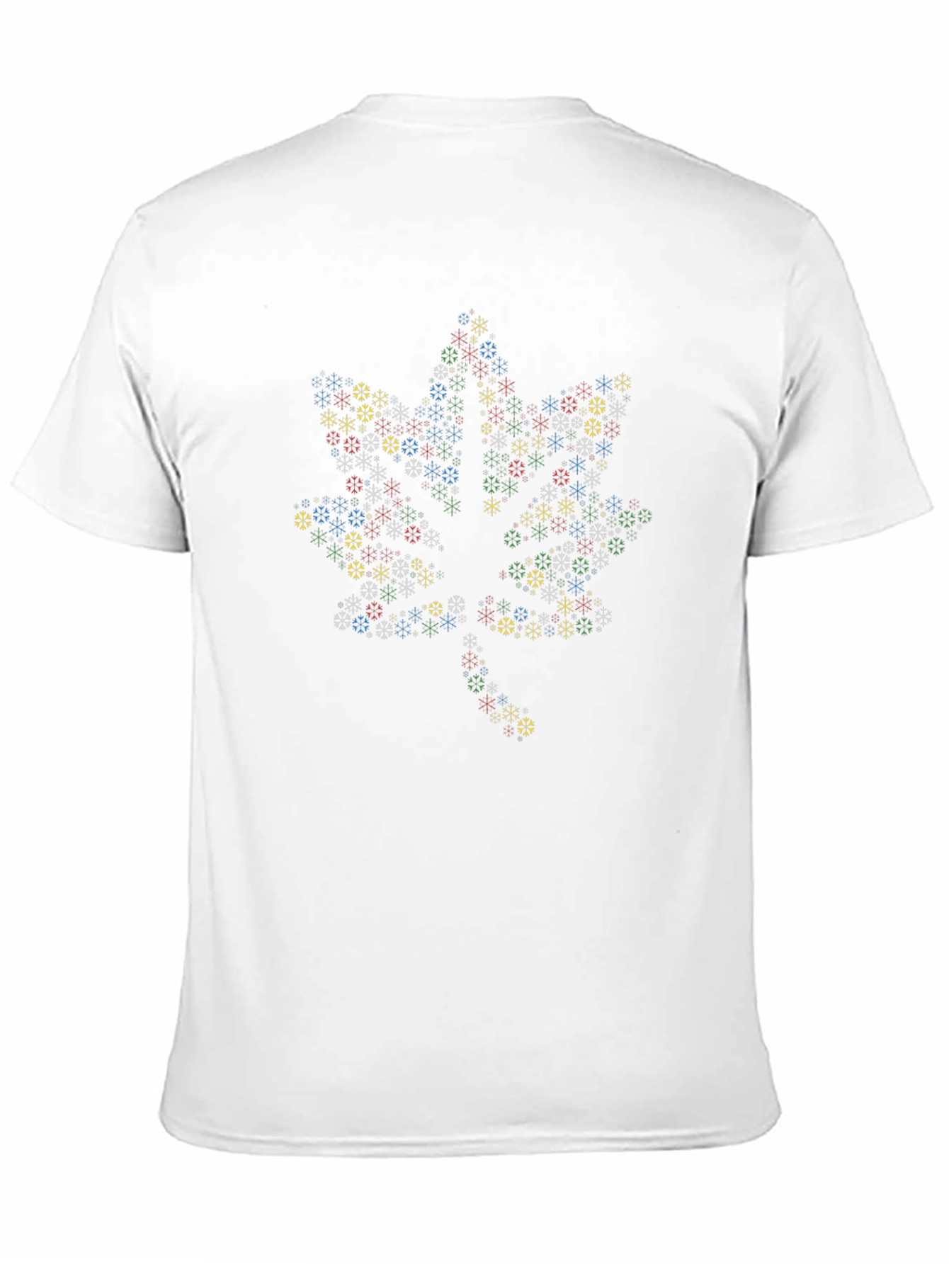 Leaf Snowflake Graphic T-Shirt