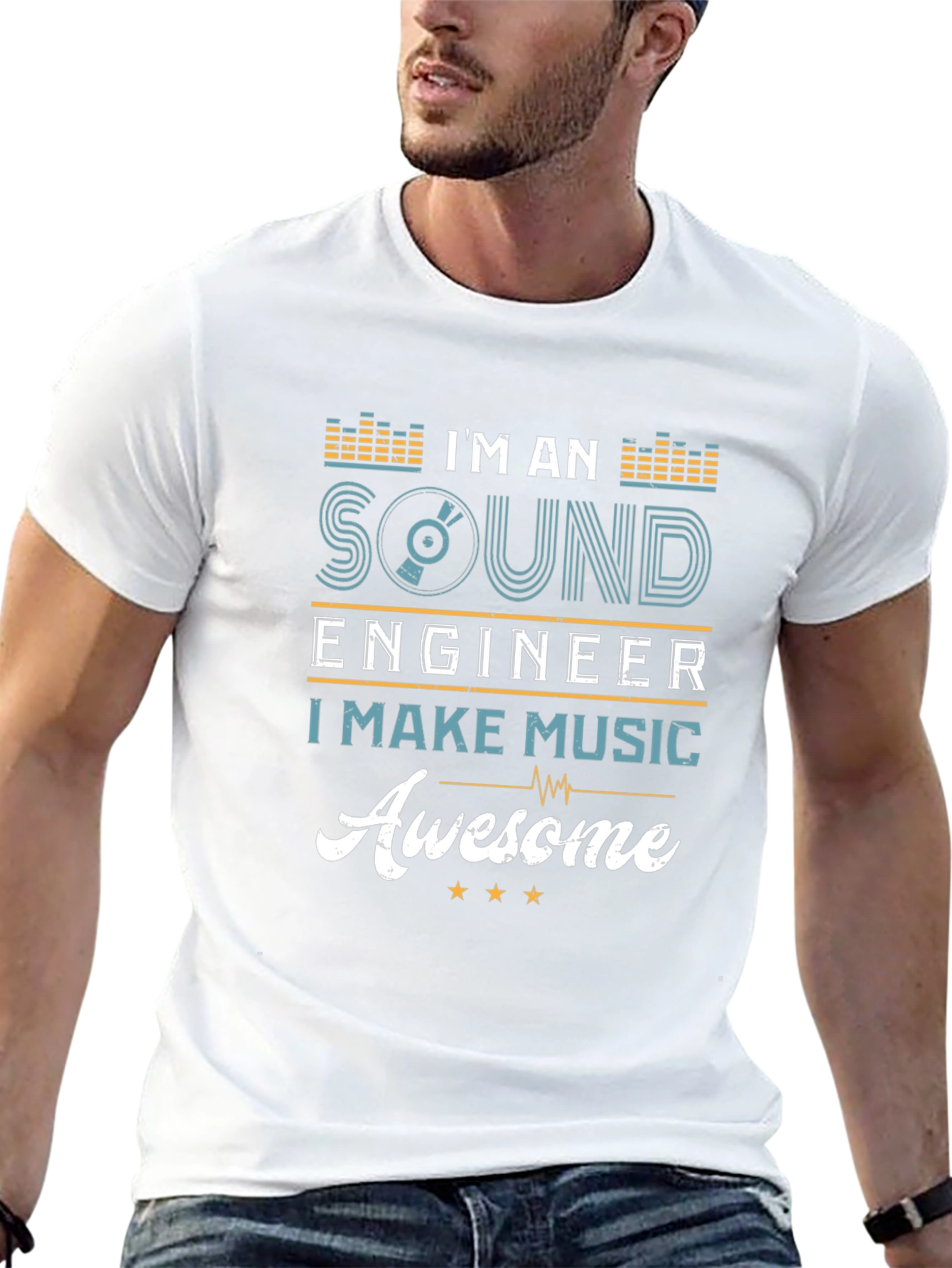Im an Awesome Sound Engineer Music T-Shirt
