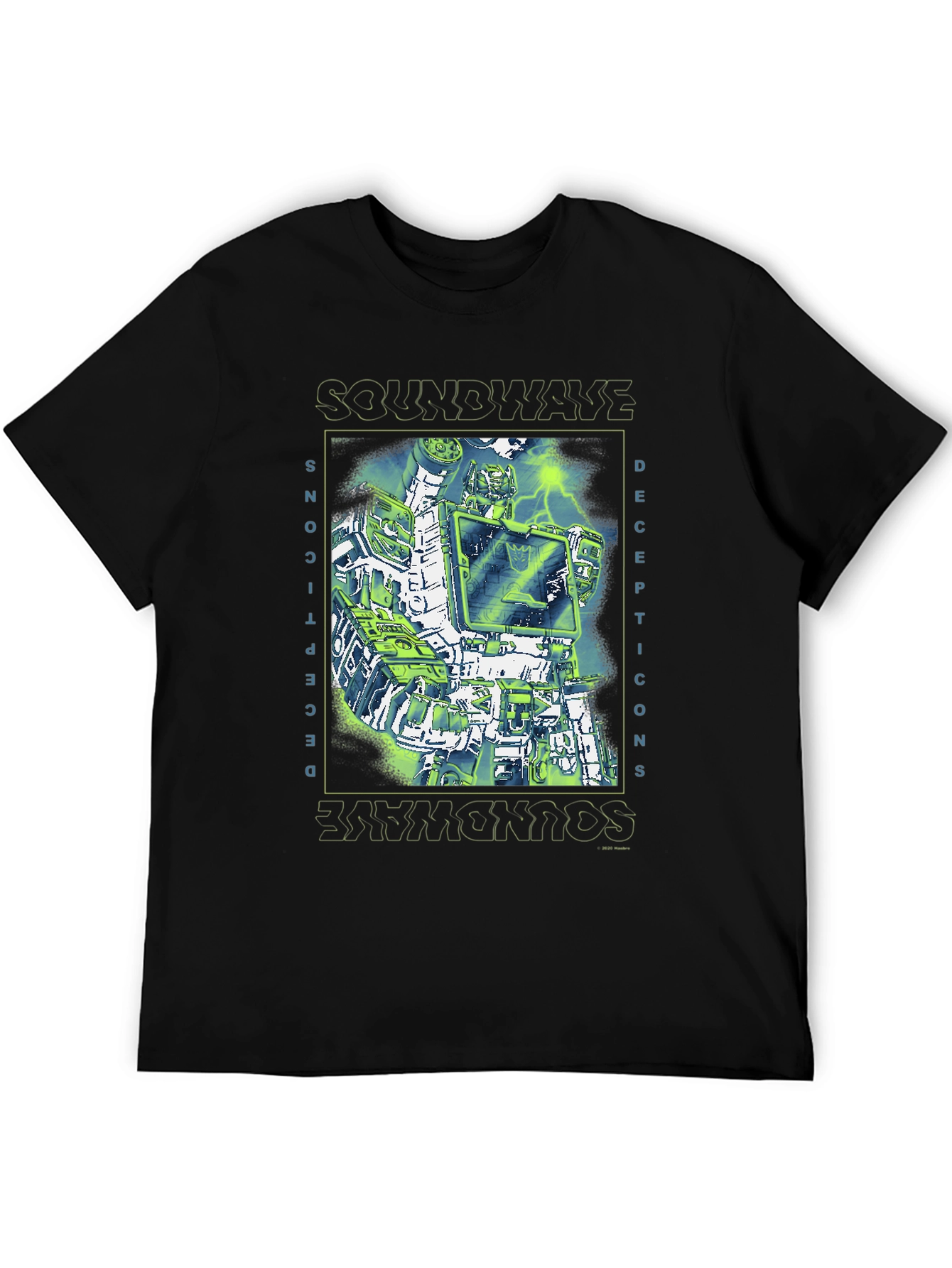 Soundwave Transformers T-Shirt - Retro Robot Design