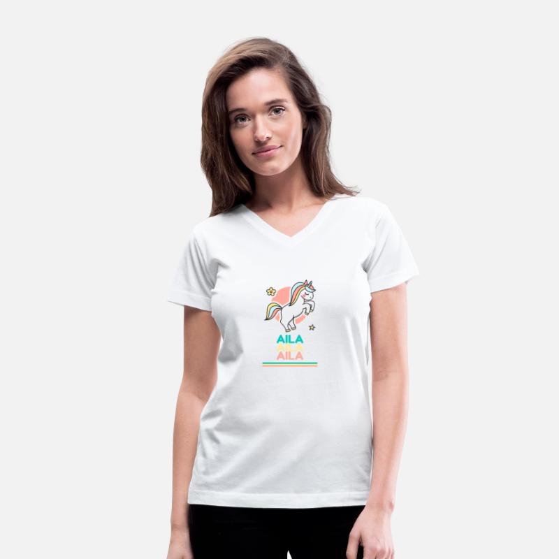 Aila First Name Cute Unicorn