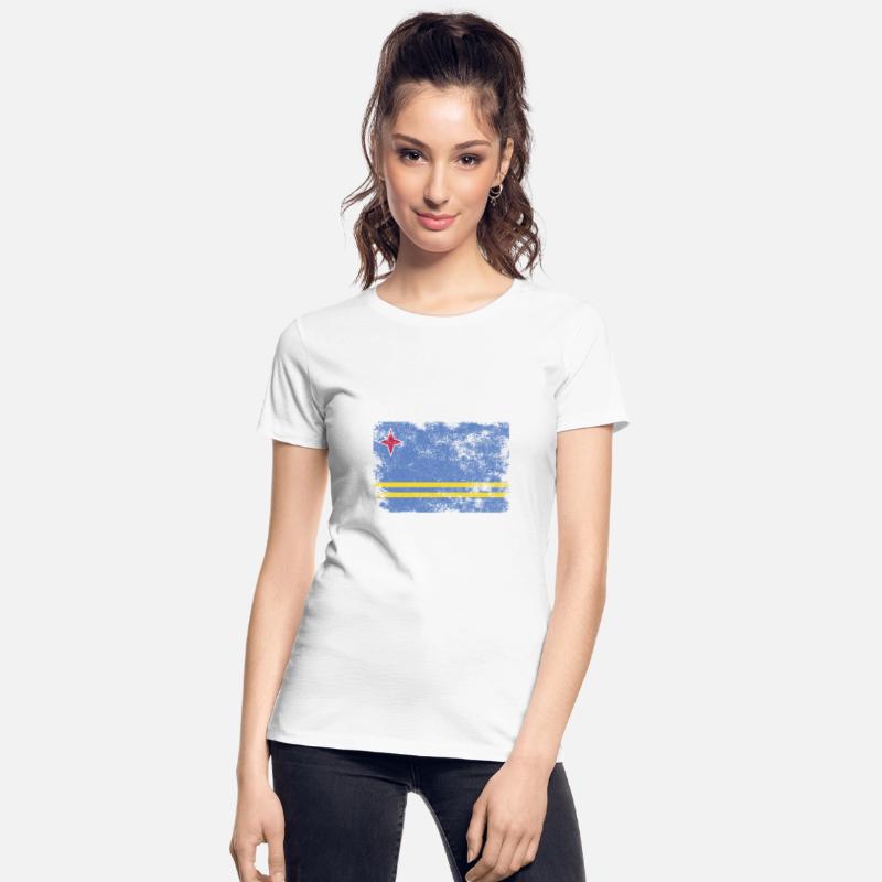 Aruba Flag Distressed - Aruban Flag