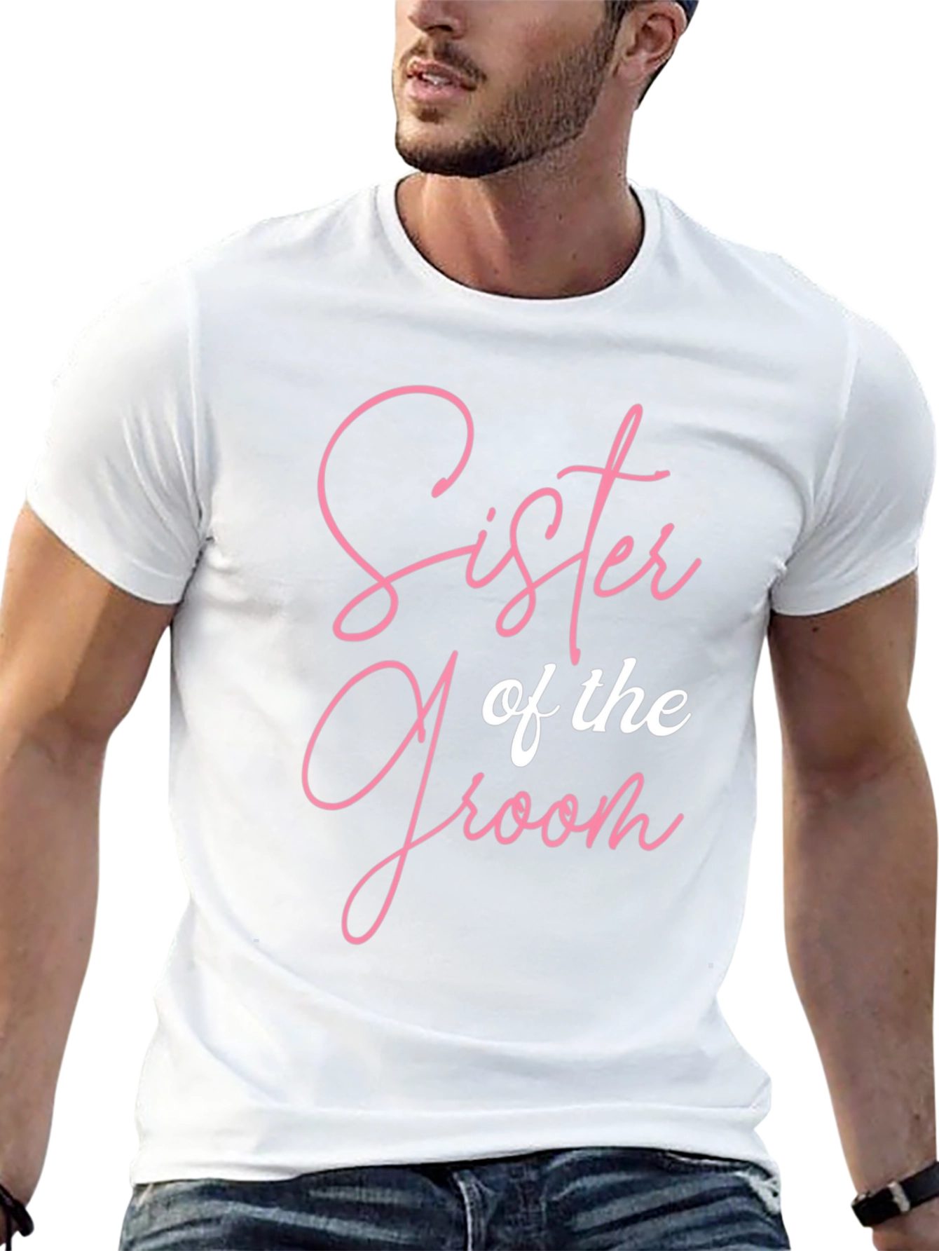 Sister of the Groom T-Shirt - Wedding Party Tee