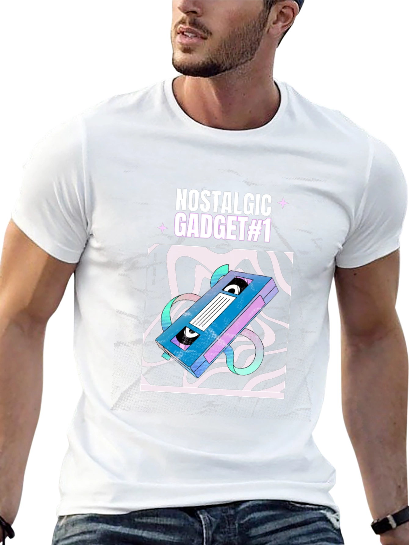 Nostalgic Gadget #1 T-Shirt - Retro Vibe