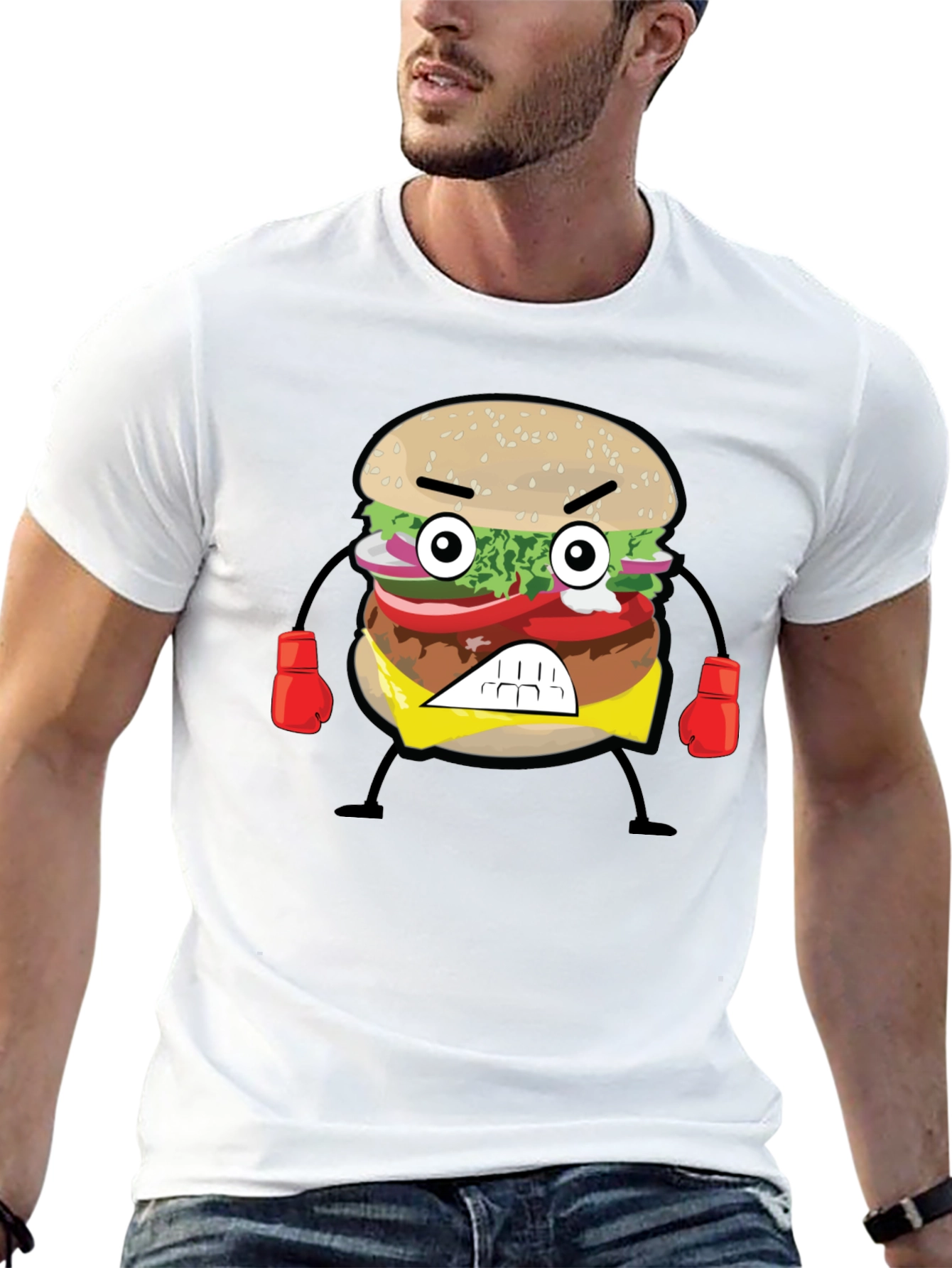 Angry Burger Graphic Tee