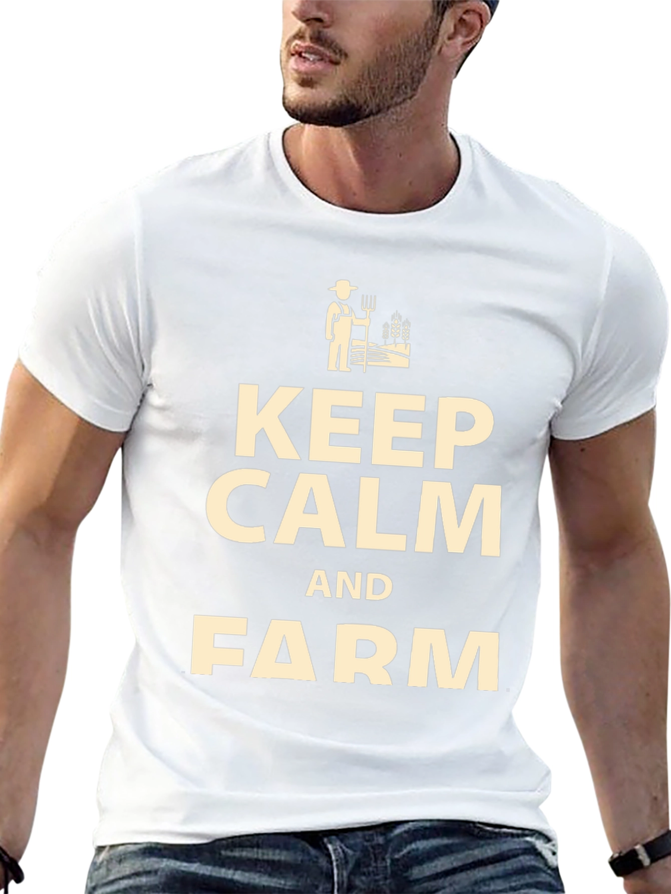 Keep Calm and Farm T-Shirt
