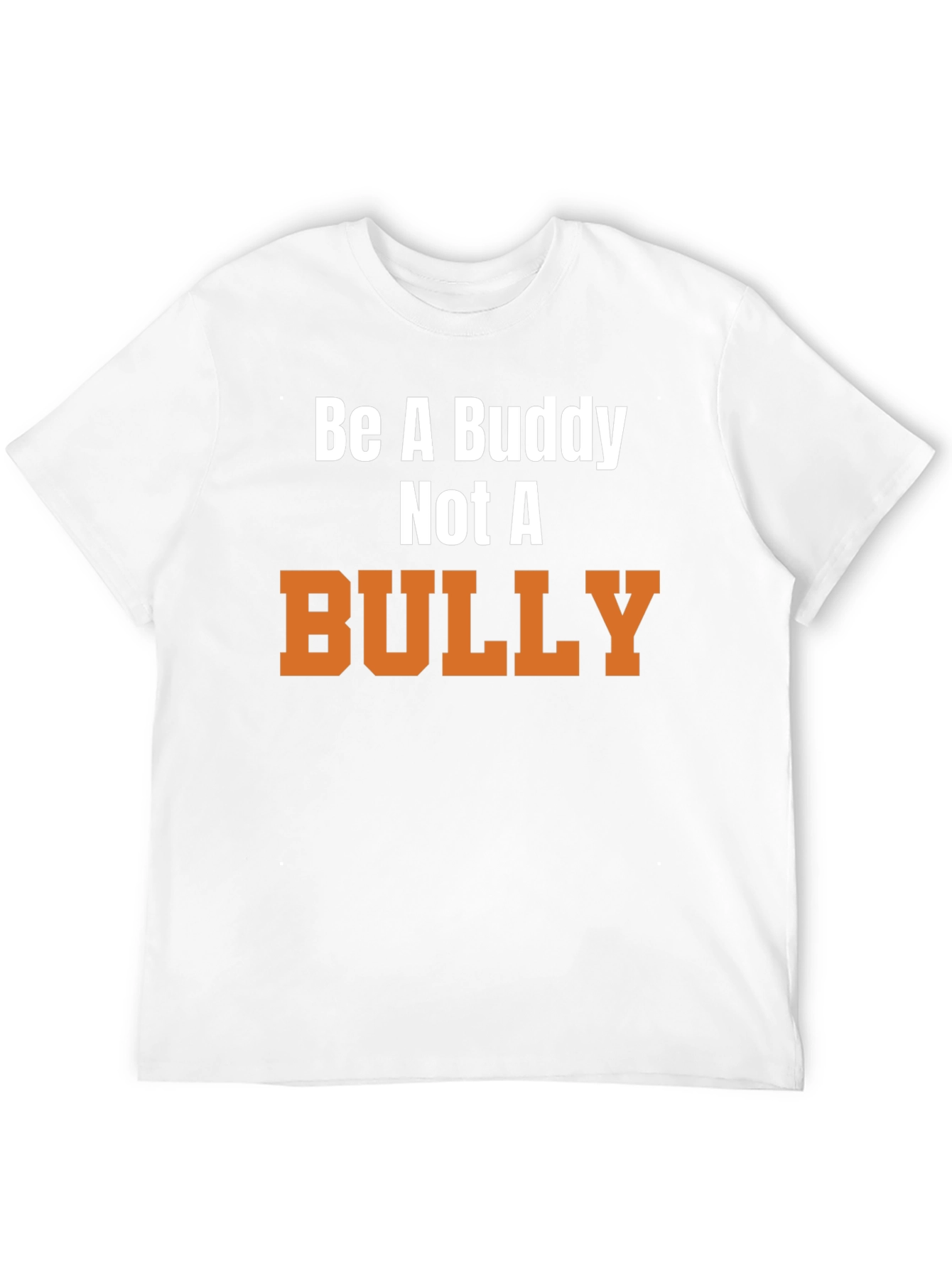 Be a Buddy Not a Bully Black T-Shirt