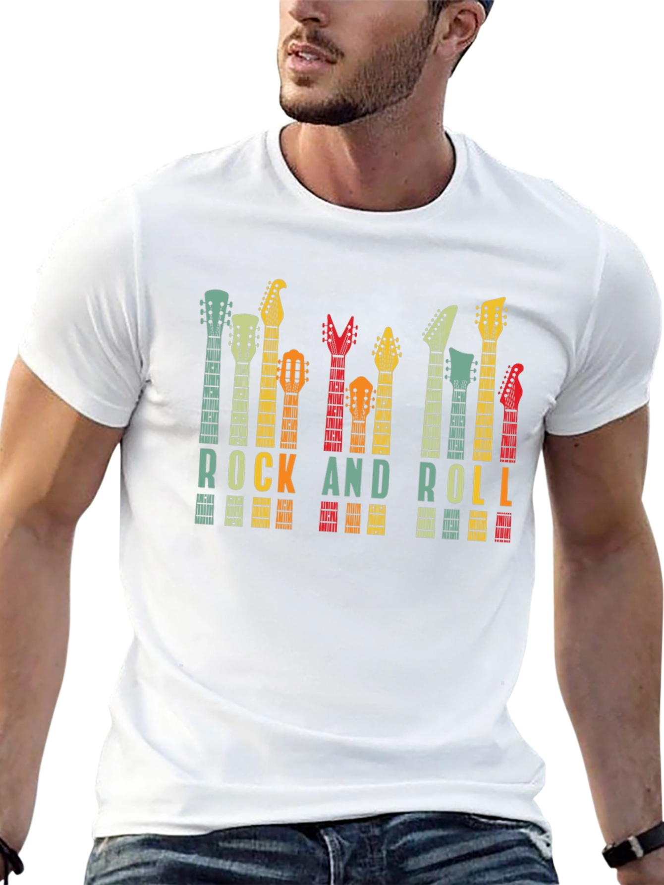 Rock and Roll Guitar T-Shirt