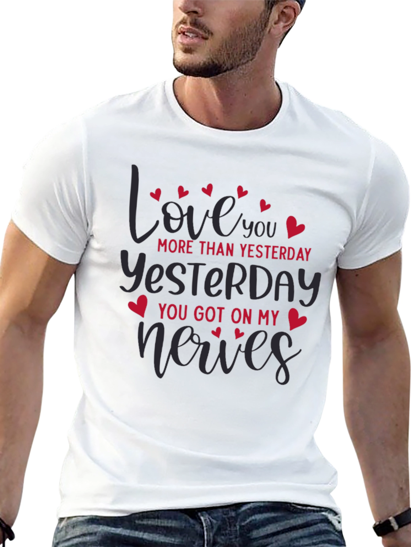 Love You More T-Shirt