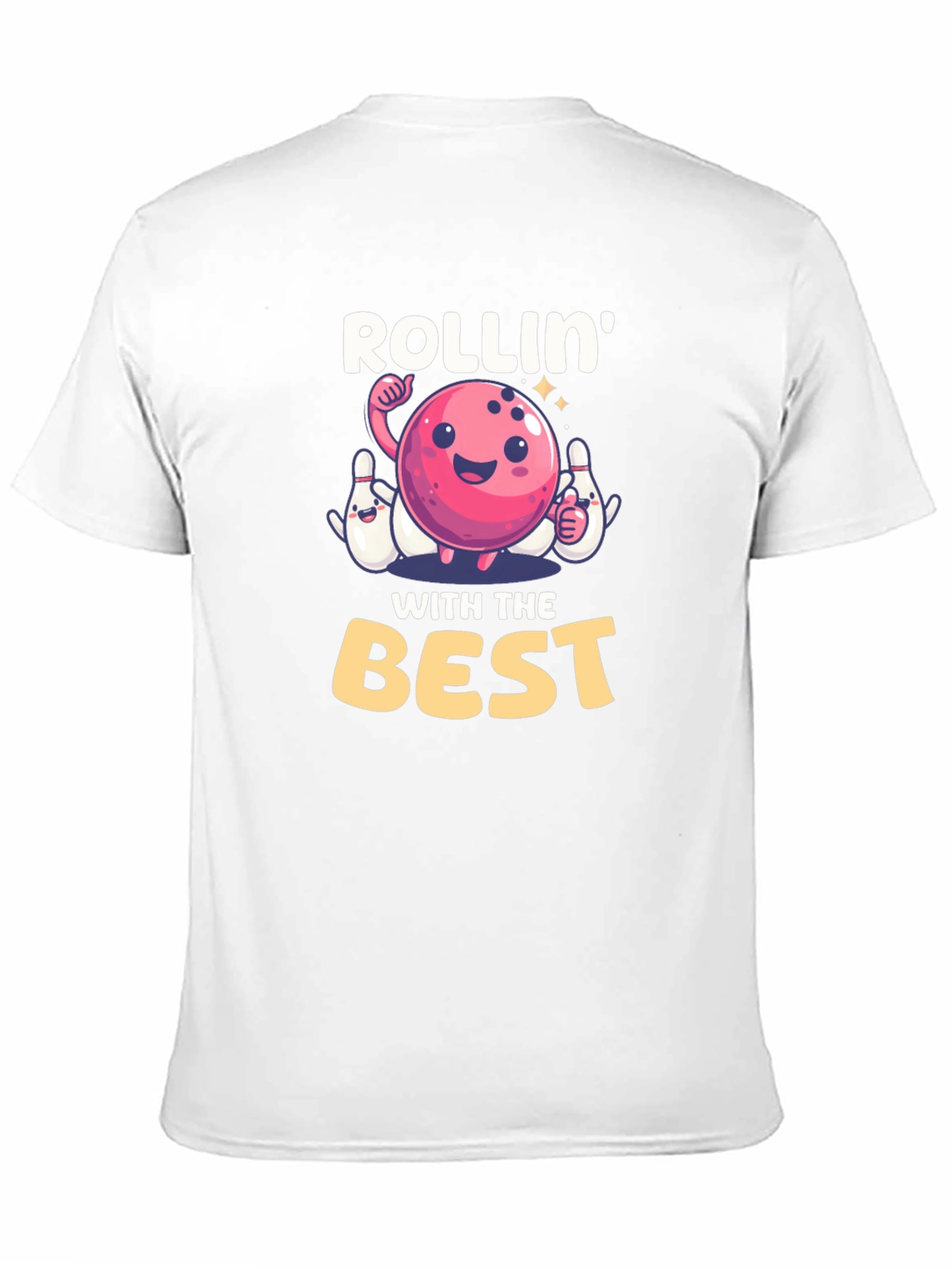 Rollin With The Best Bowling Graphic T-Shirt