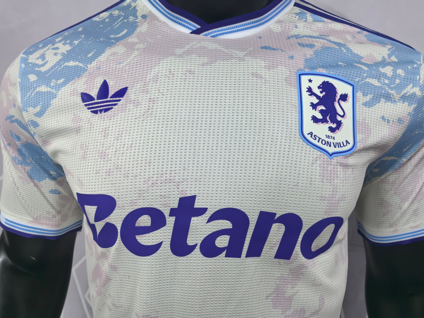 Aston Villa 25-26 Second Away Player Version Soccer Jersey