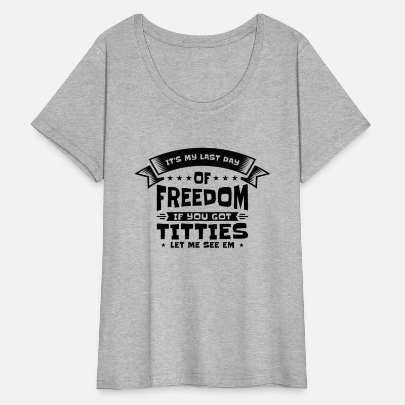 Bachelor Drinking Freedom Titties Bachelor Party