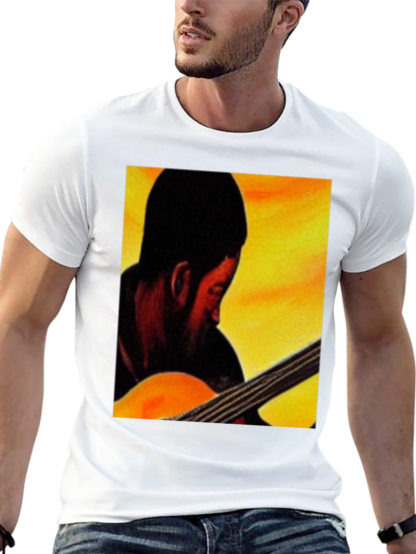 Musician Graphic Tee - Black