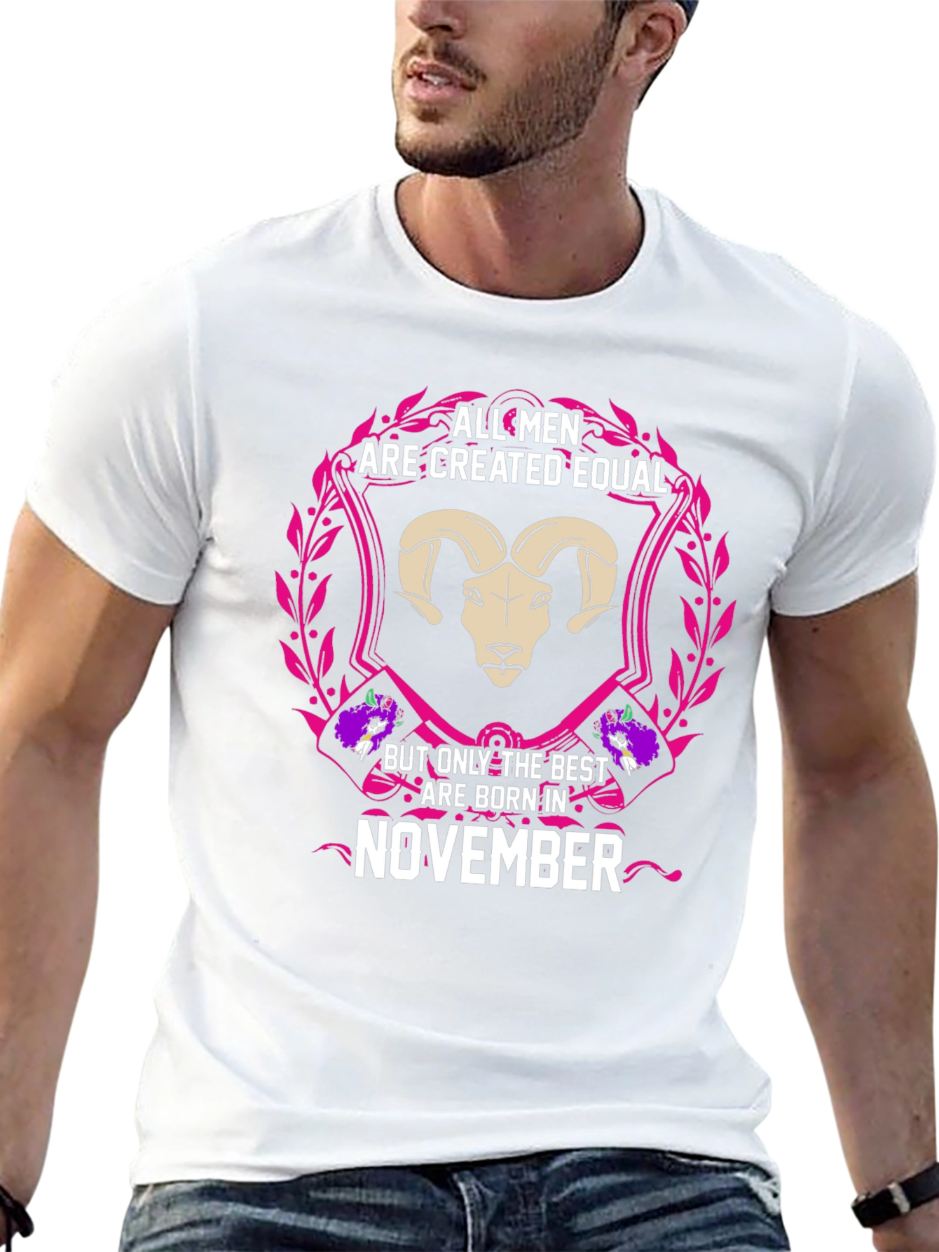 November Born Mens Graphic Tee