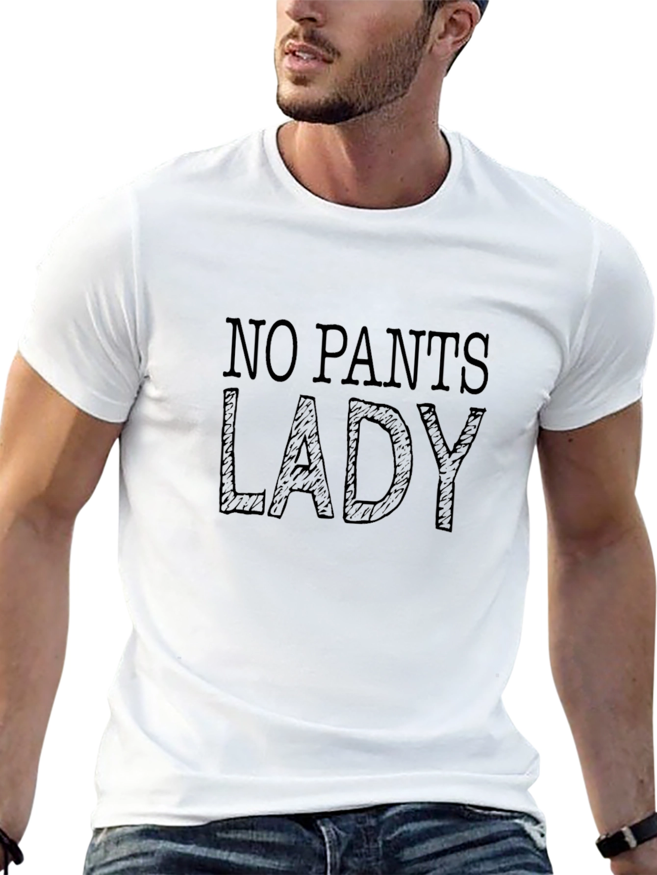 No Pants Lady Graphic Tee