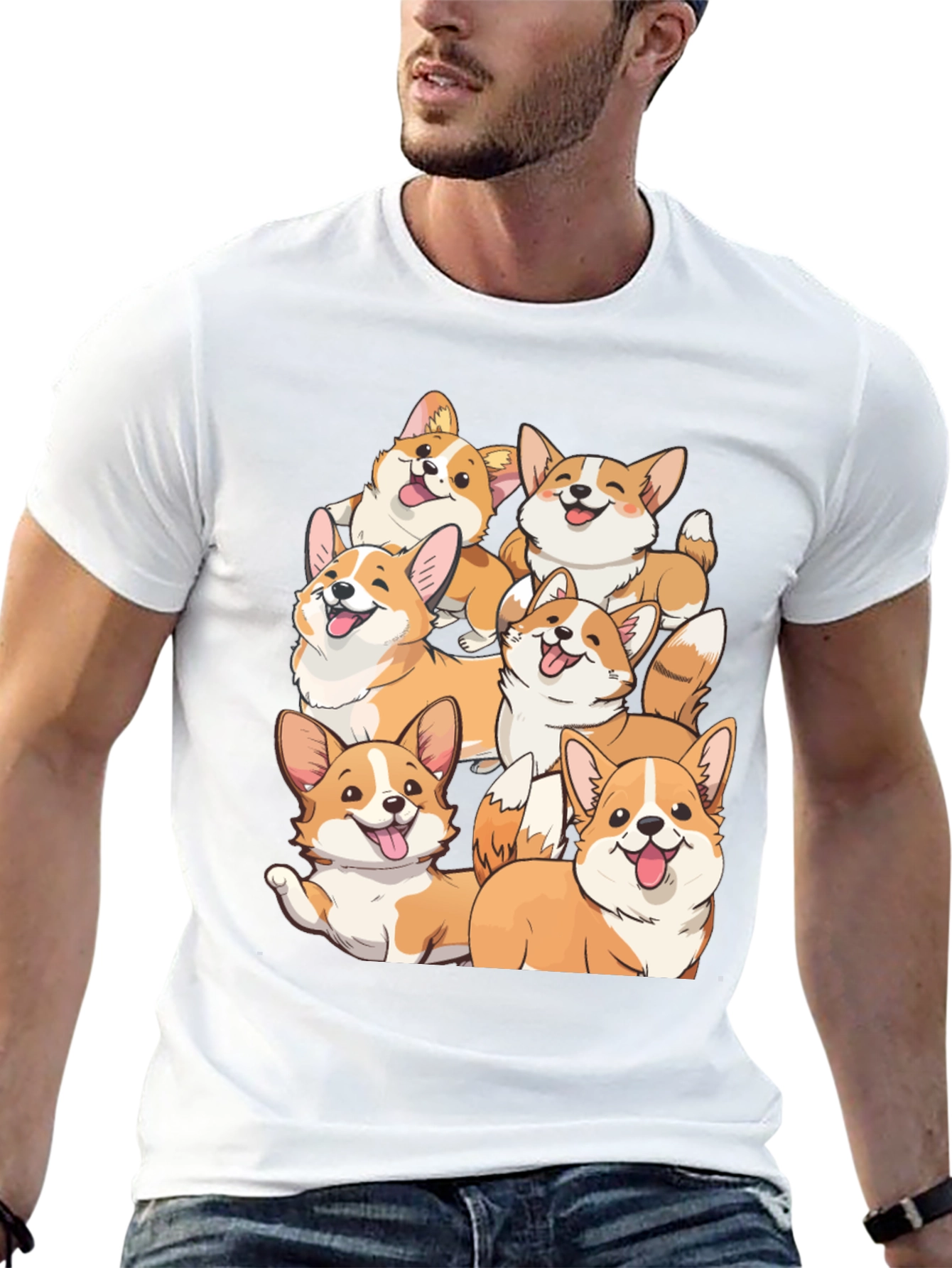 Corgi Crew Graphic Tee